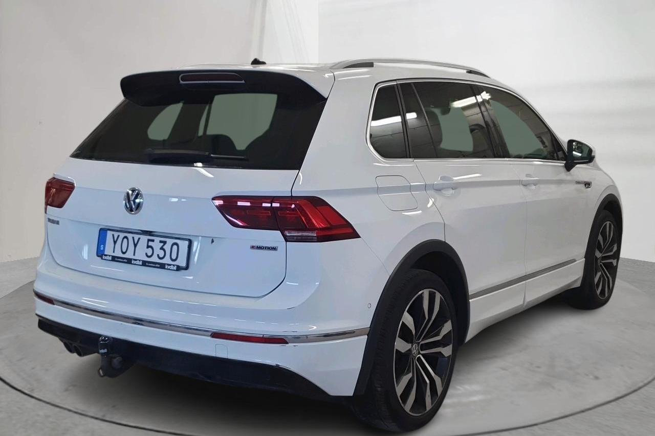 VW Tiguan 2.0 TDI 4MOTION (190hk) - 156 660 km - Automaattinen - valkoinen - 2019