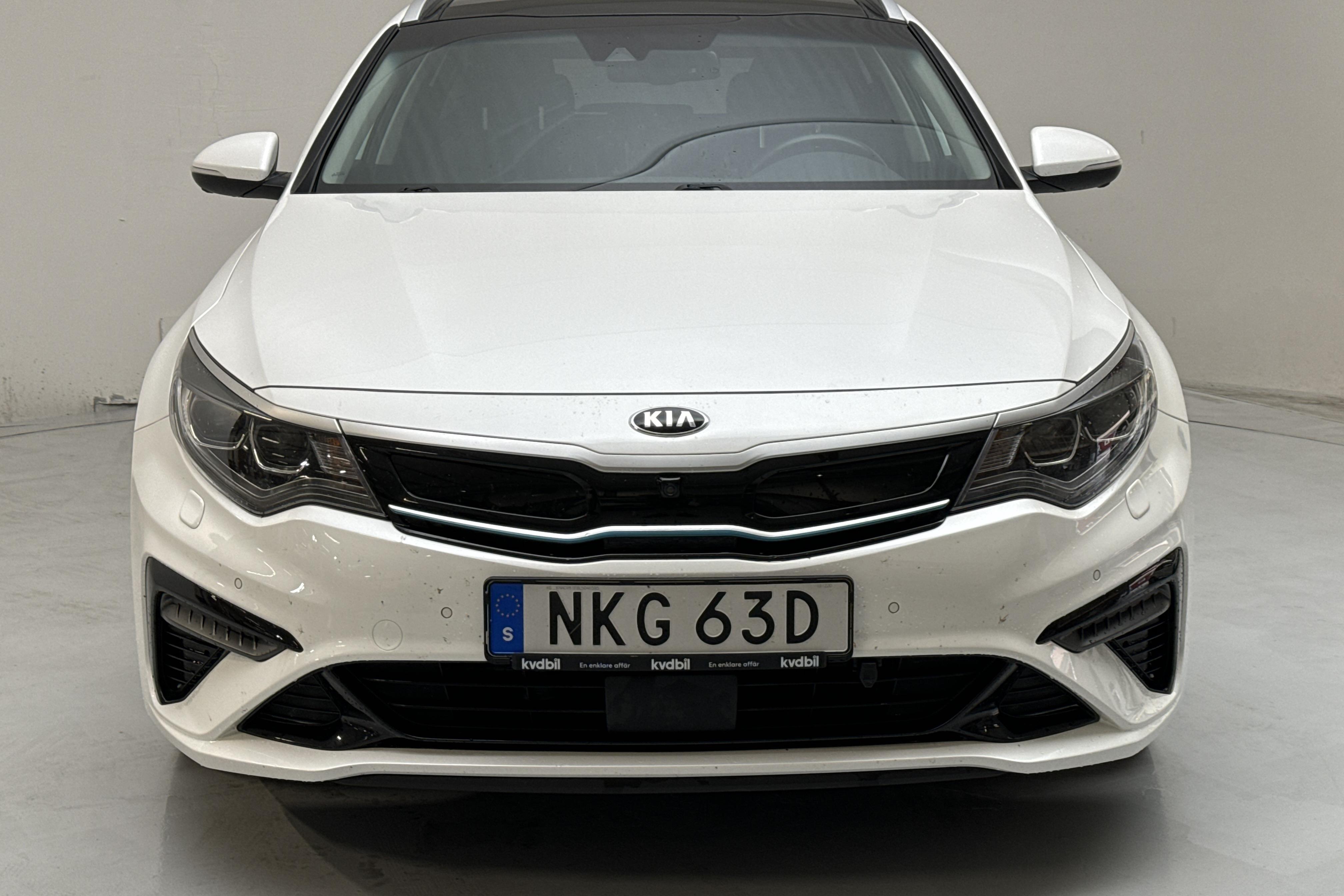 KIA Optima 2.0 GDi Plug-in Hybrid SW (205hk) - 75 560 km - Automatic - white - 2020