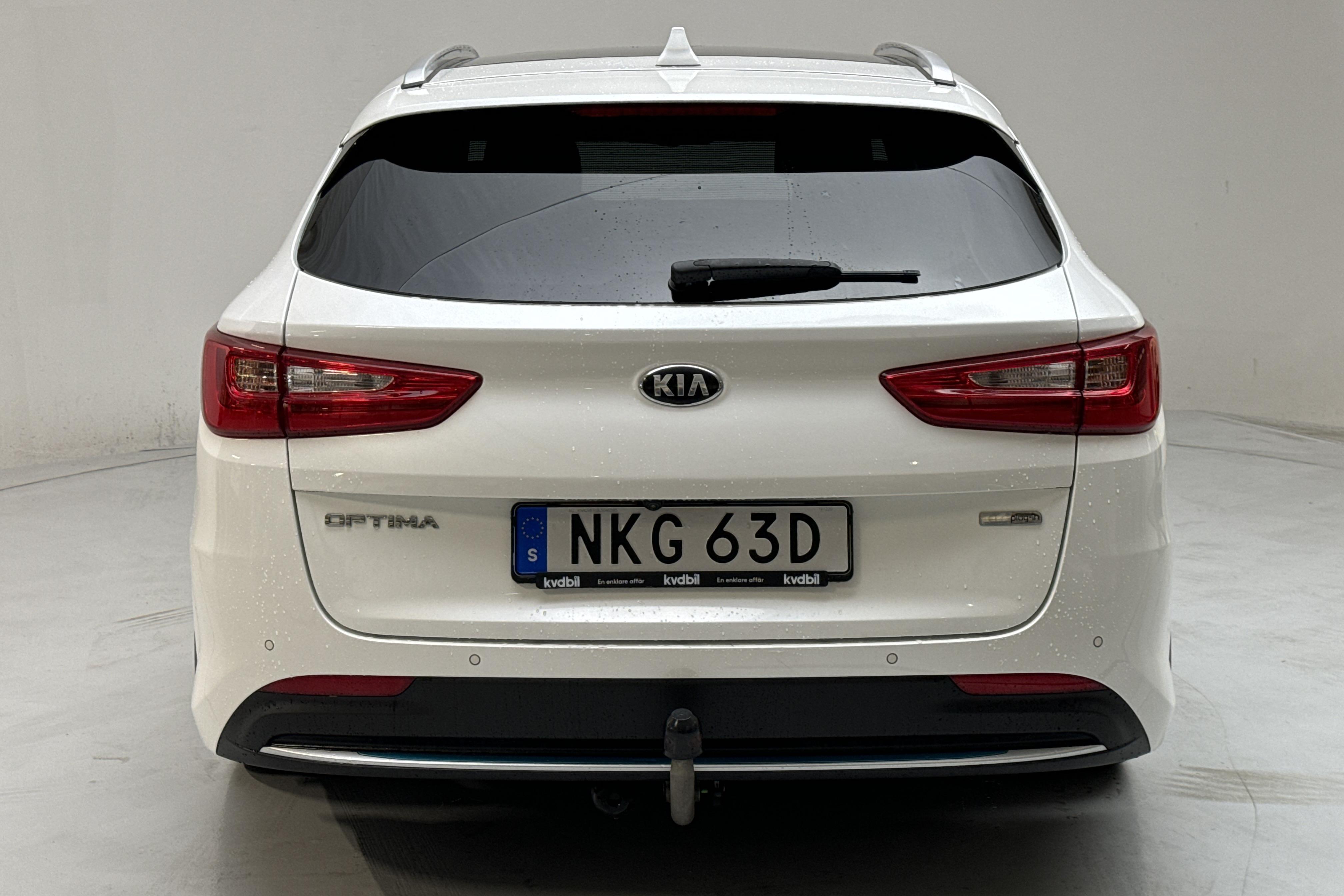 KIA Optima 2.0 GDi Plug-in Hybrid SW (205hk) - 75 560 km - Automatyczna - biały - 2020