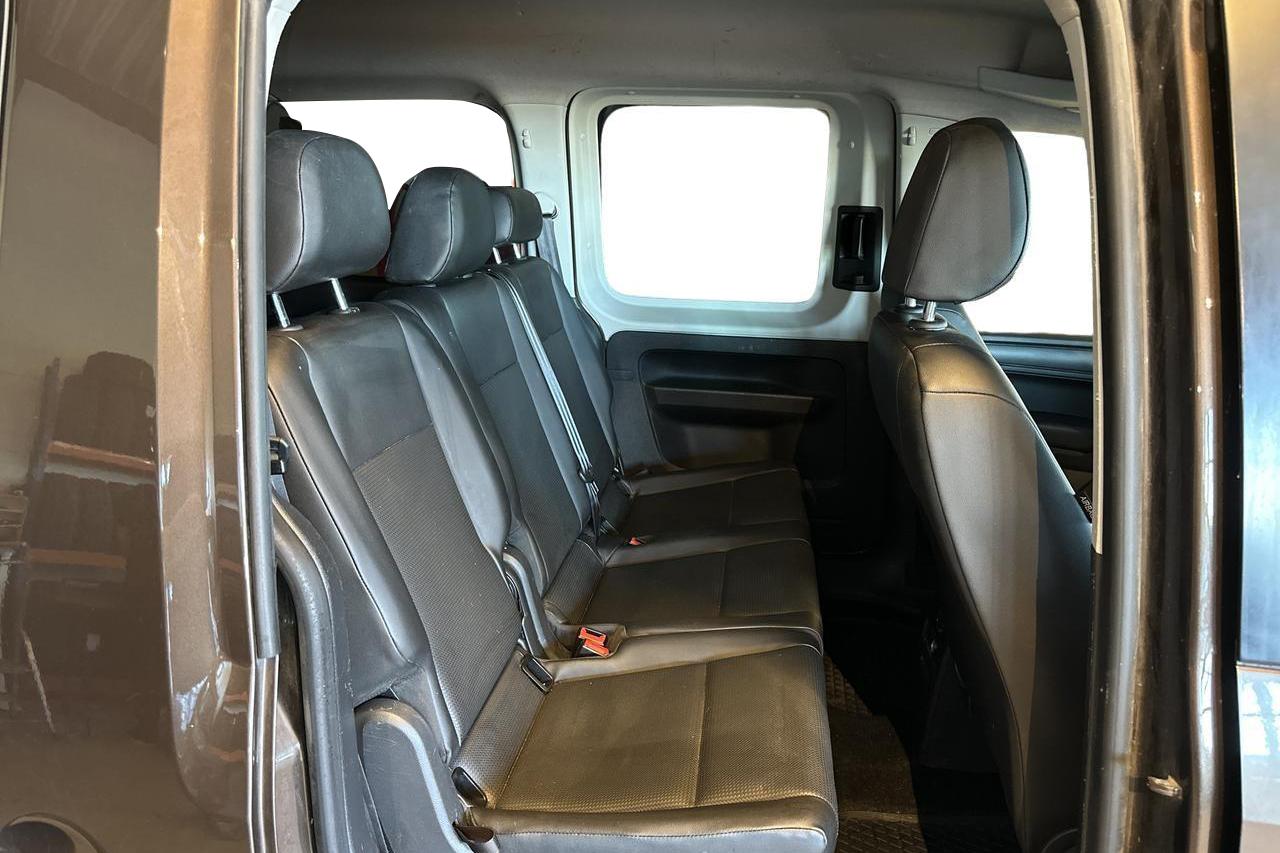 VW Caddy 1.4 TGI Maxi Life (110hk) - 153 100 km - Automatic - brown - 2019
