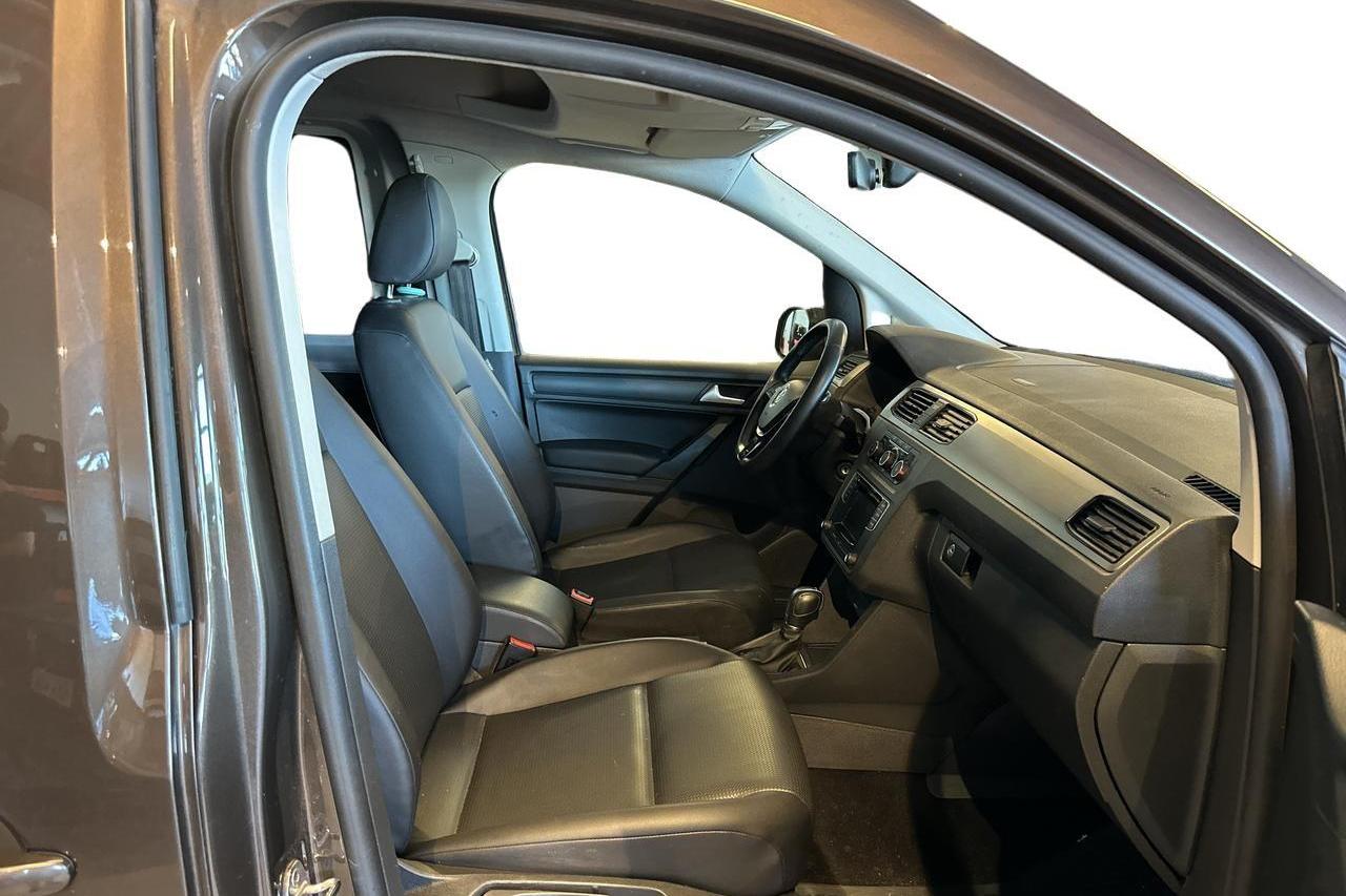 VW Caddy 1.4 TGI Maxi Life (110hk) - 153 100 km - Automatyczna - brązowy - 2019