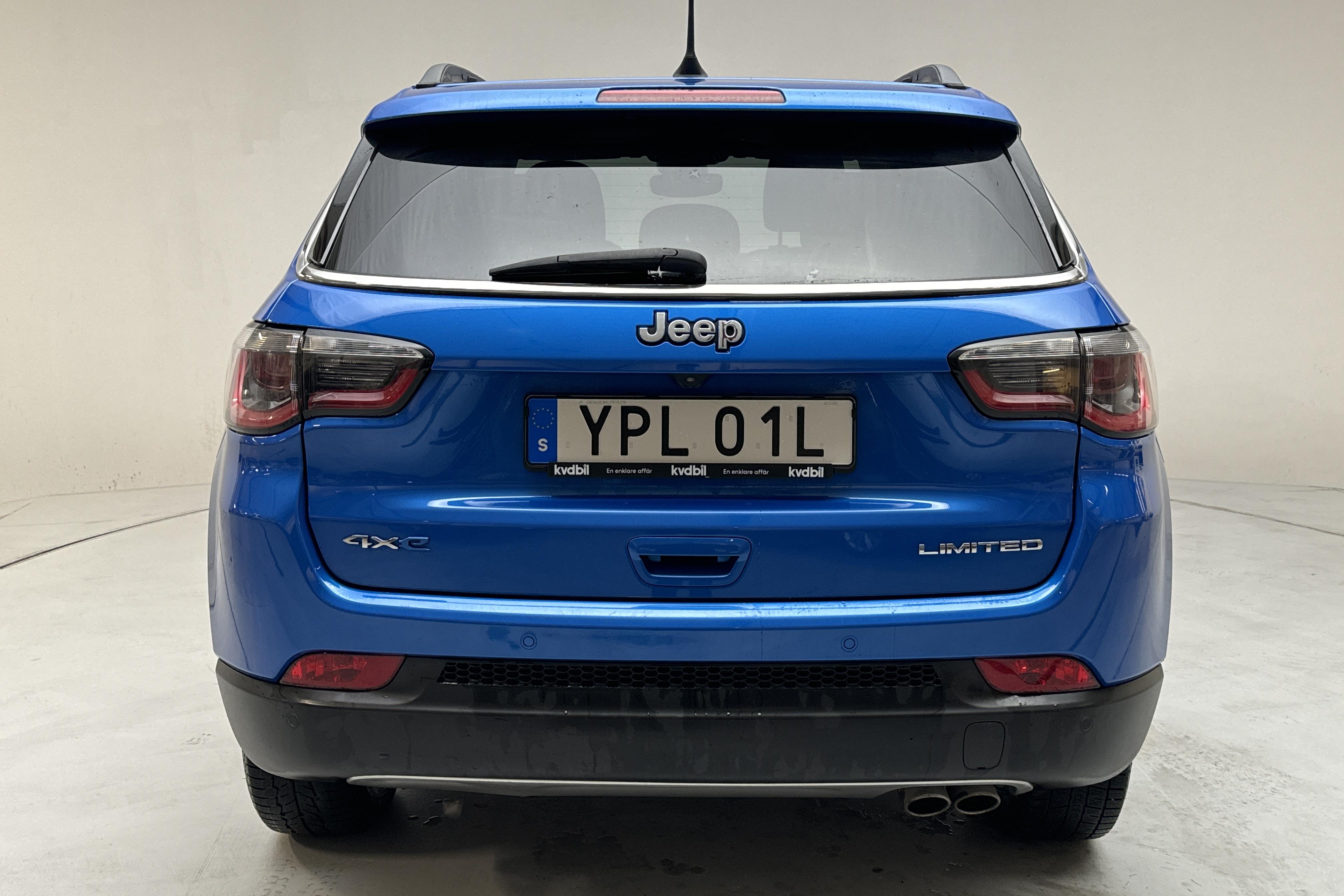 Jeep Compass 1.3 PHEV 4WD (190hk) - 7 418 mil - Automat - blå - 2020