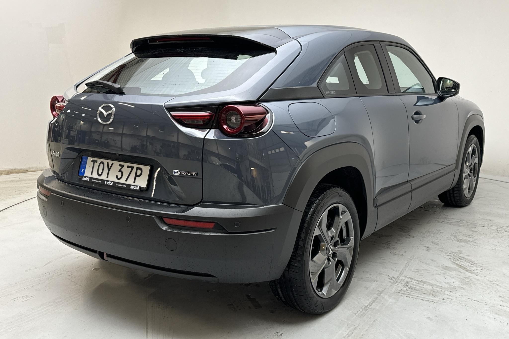 Mazda MX-30 e-Skyactiv 35,5 kWh (145hk) - 33 610 km - Automaattinen - harmaa - 2021