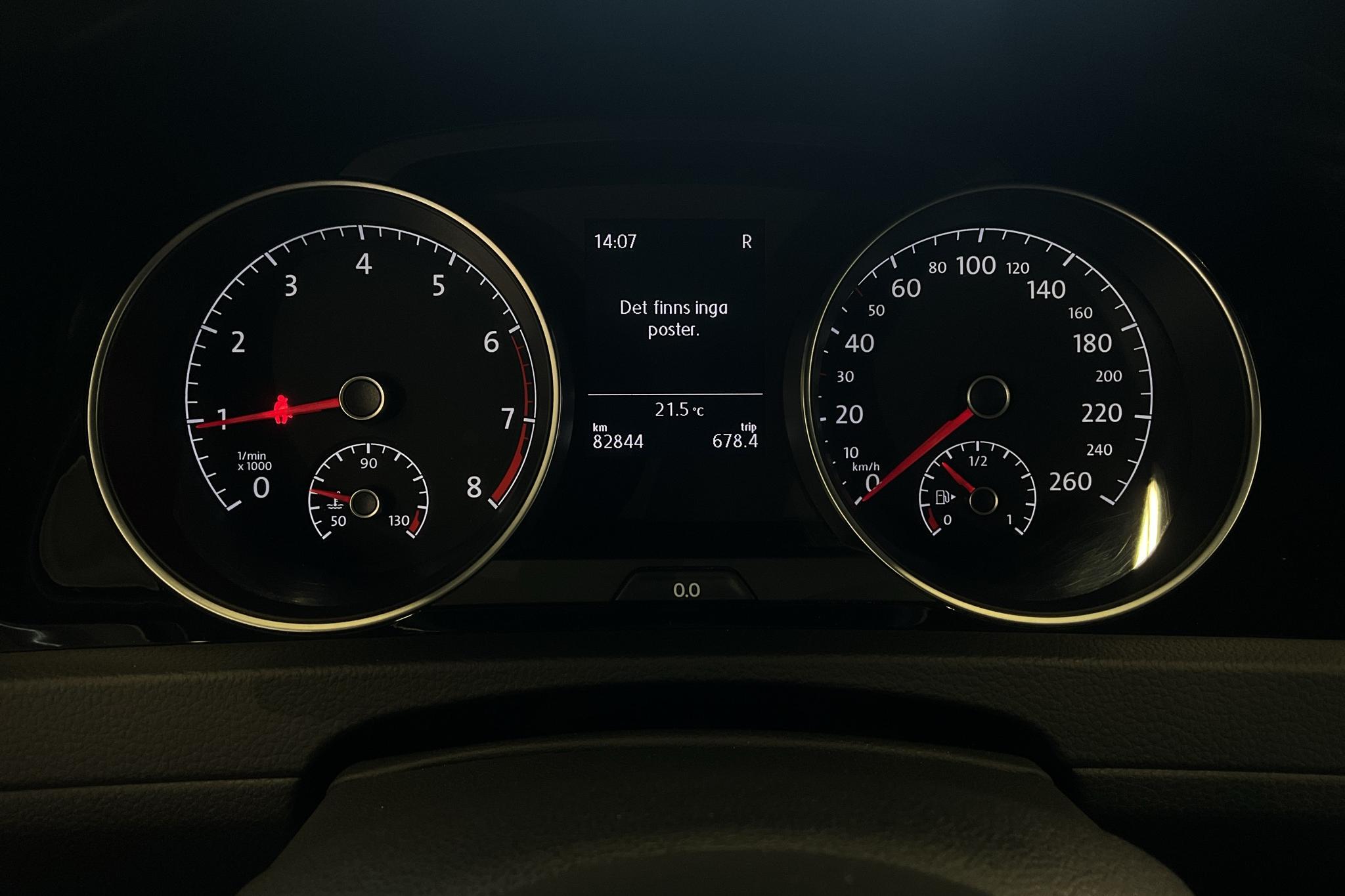 VW Golf VII 1.5 TSI Sportscombi (150hk) - 8 284 mil - Automat - vit - 2019