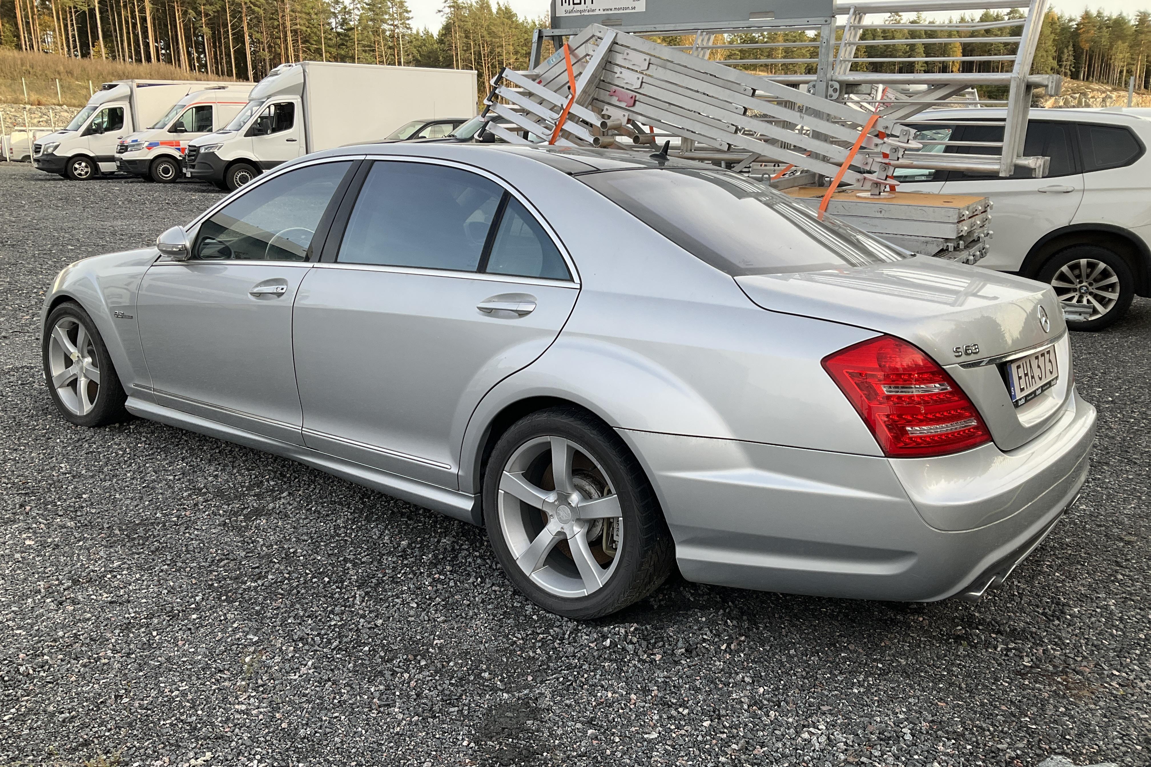 Mercedes S 63 AMG W221 (525hk) - 146 080 km - Automaatne - hõbe - 2007