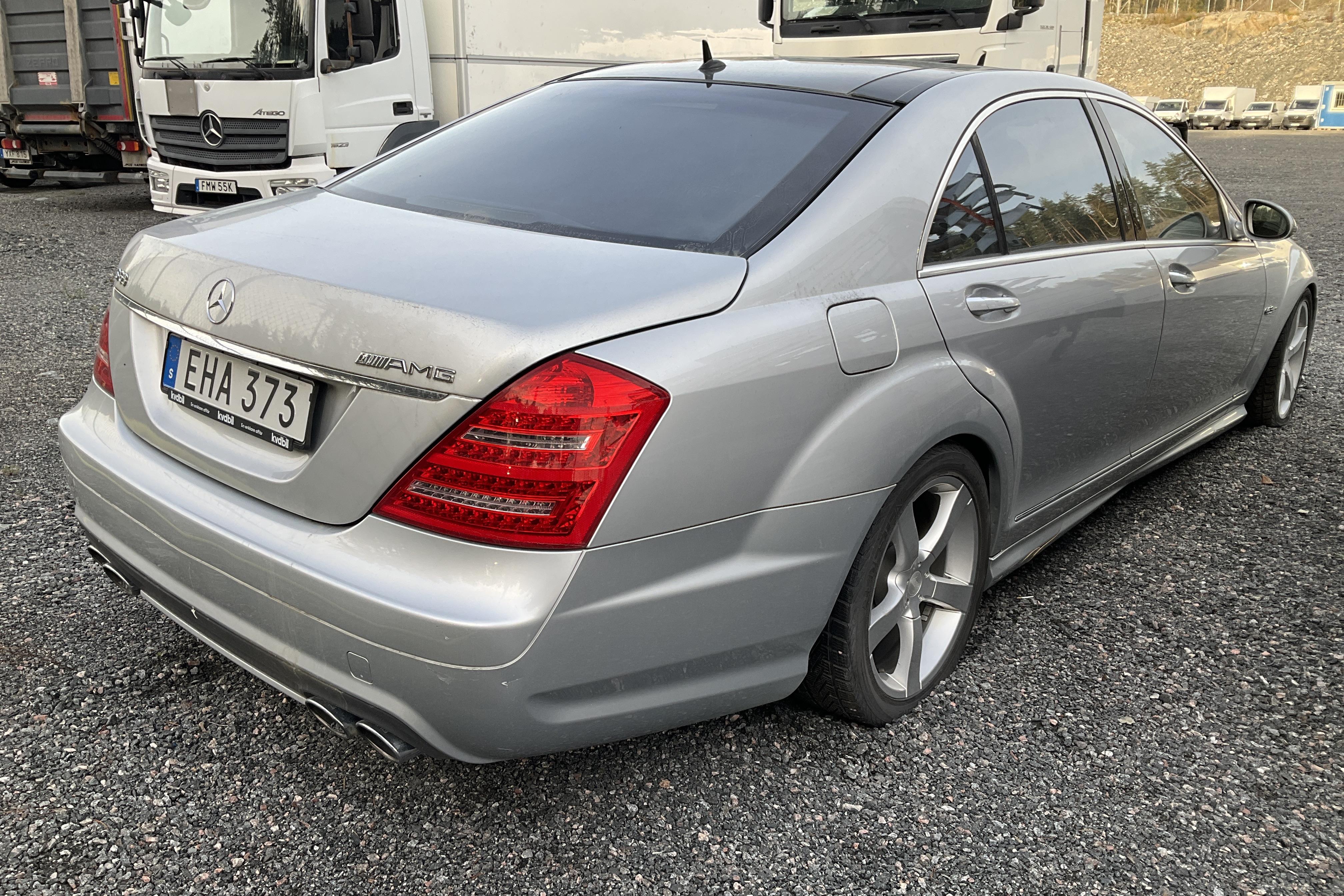 Mercedes S 63 AMG W221 (525hk) - 146 080 km - Automaattinen - hopea - 2007