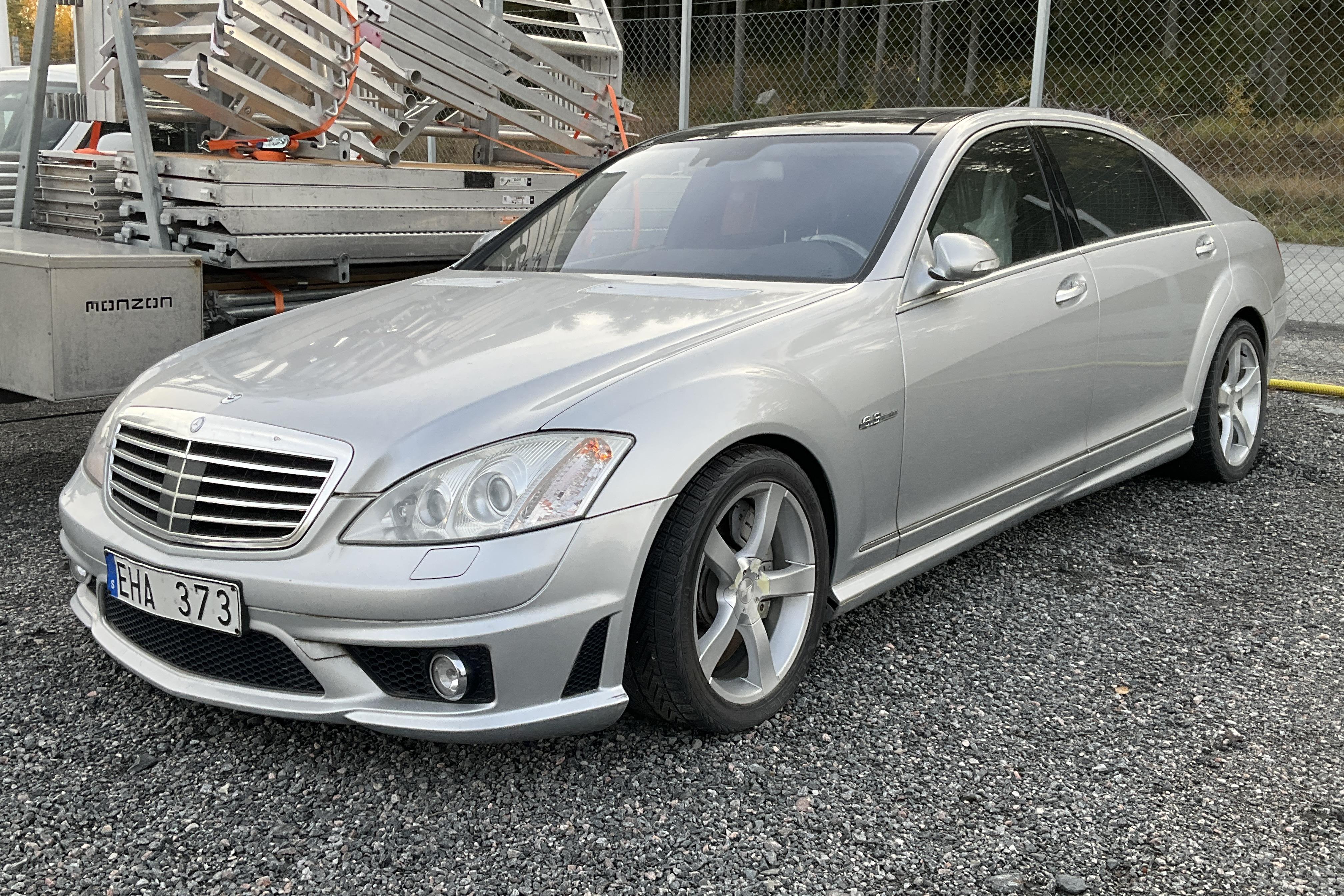 Mercedes S 63 AMG W221 (525hk) - 146 080 km - Automatyczna - srebro - 2007