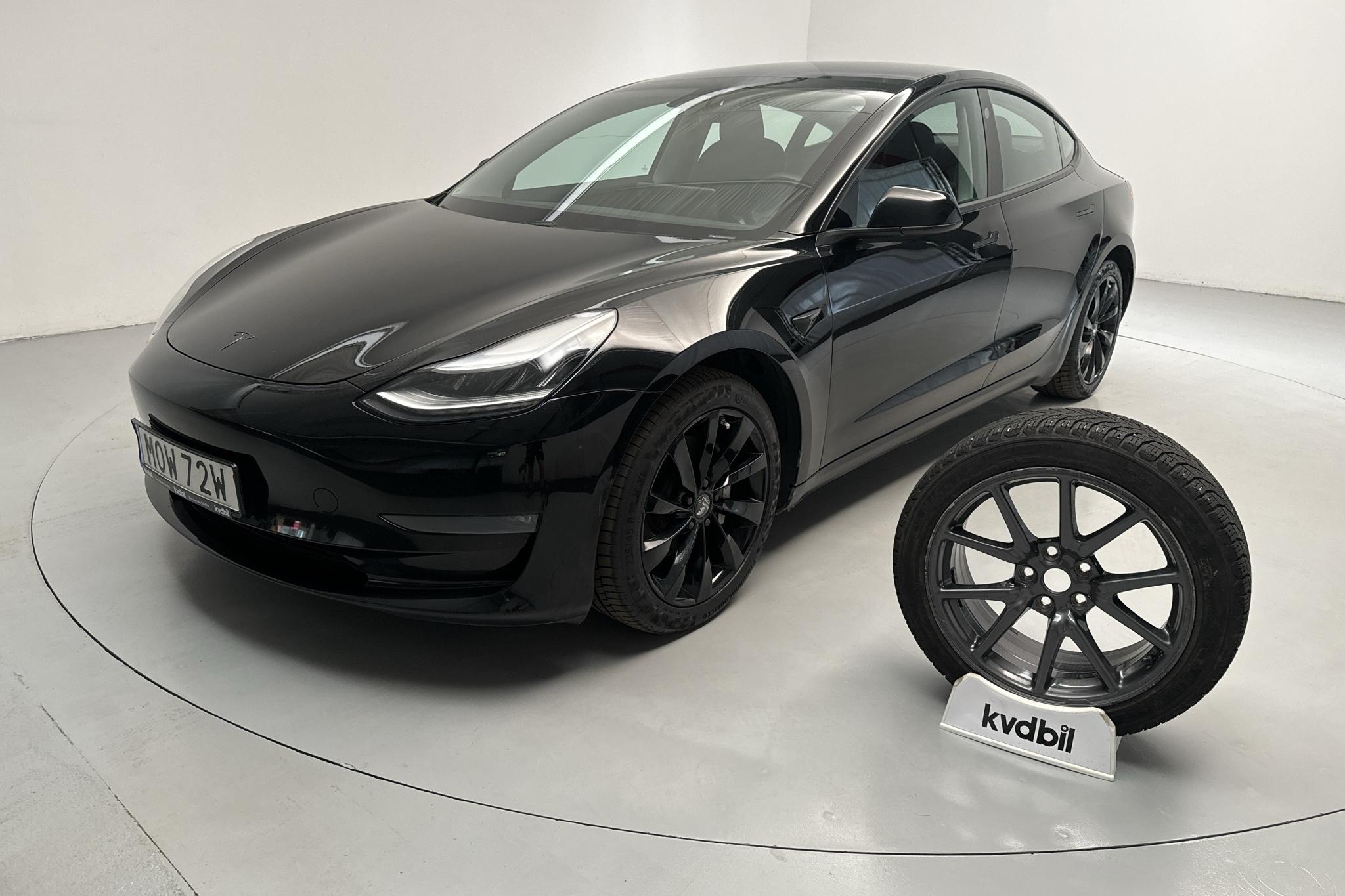 Tesla Model 3 Long Range Dual Motor AWD - 12 541 mil - Automat - svart - 2019