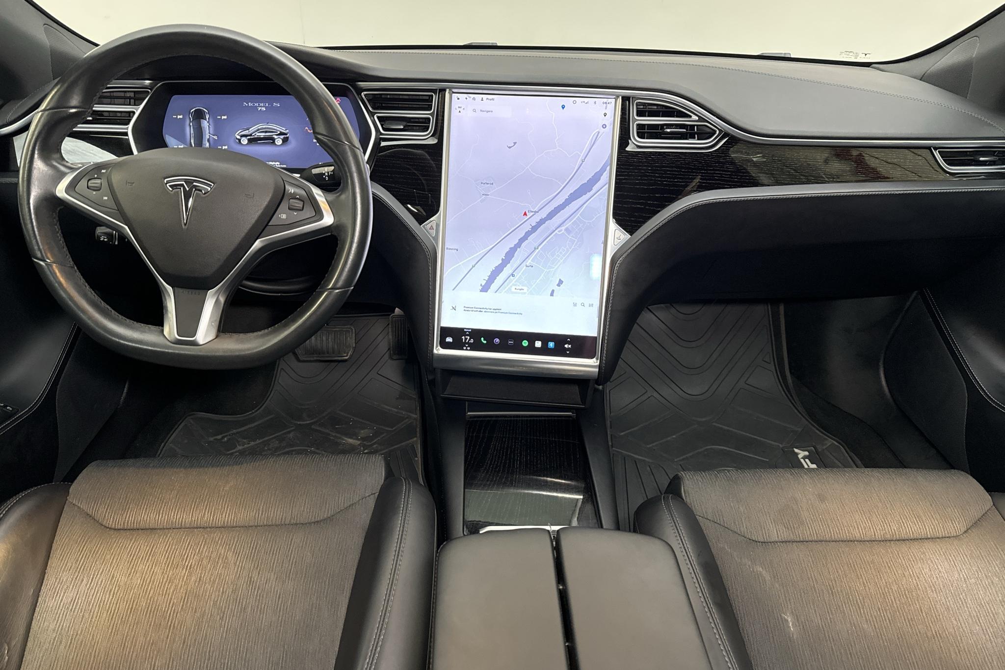 Tesla Model S 75 (320hk) - 120 280 km - Automatic - black - 2017
