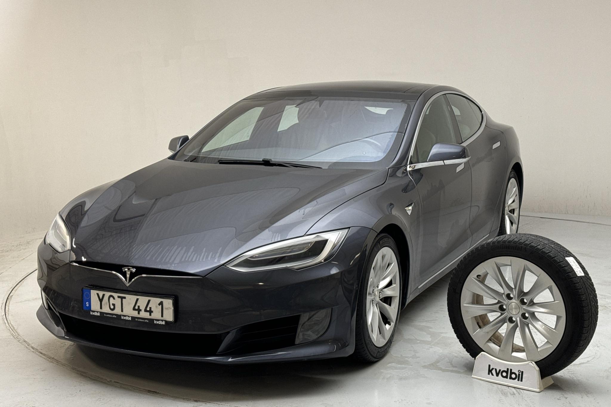 Tesla Model S 75D (525hk) - 131 090 km - Automatyczna - szary - 2017