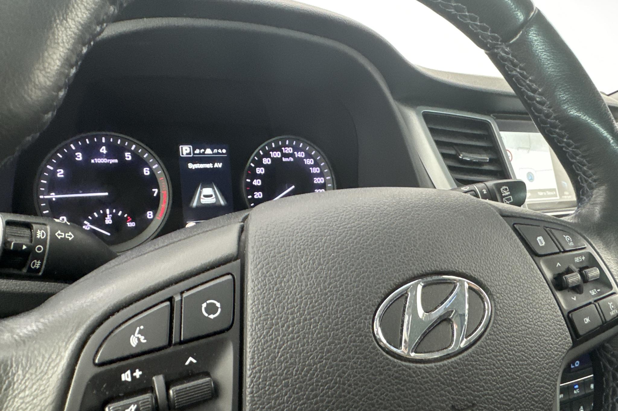 Hyundai Tucson 1.6 T-GDI 4WD (177hk) - 98 200 km - Automatic - Light Brown - 2018