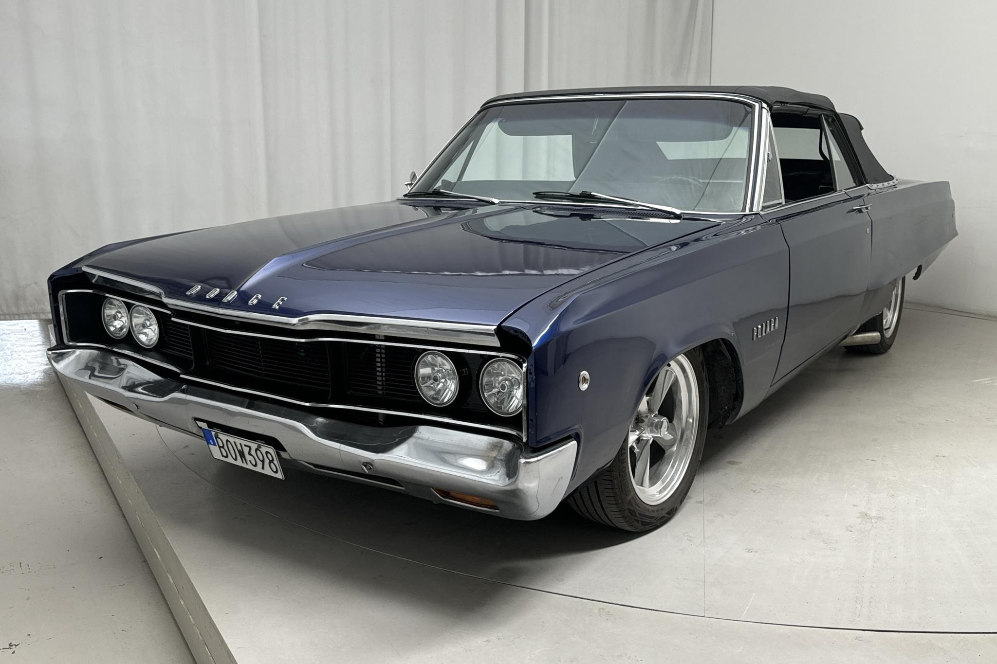 Dodge Polara Cabriolet 6.3 (294hk) - 189 800 km - Automaatne - valge - 1968