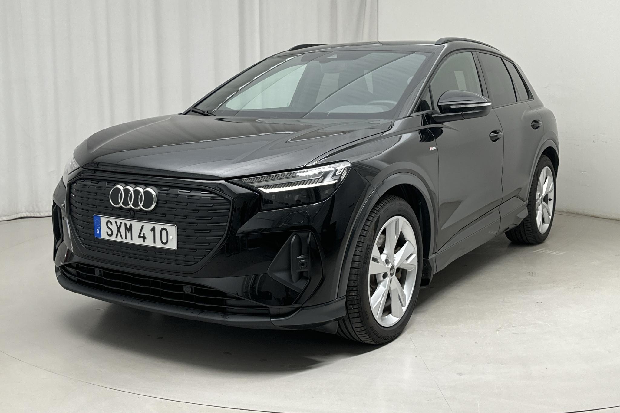 Audi Q4 50 e-tron quattro 77 kWh (299hk) - 26 330 km - Automatic - black - 2023