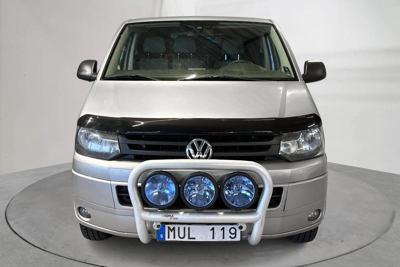 VW Transporter T5 2.0 TDI 4MOTION (180hk) - 24 663 mil - Automat - Light Brown - 2013