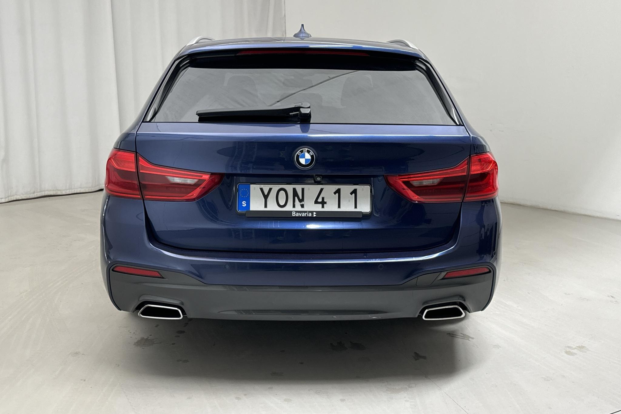 BMW 530d xDrive Touring, G31 (265hk) - 167 560 km - Automatyczna - niebieski - 2018