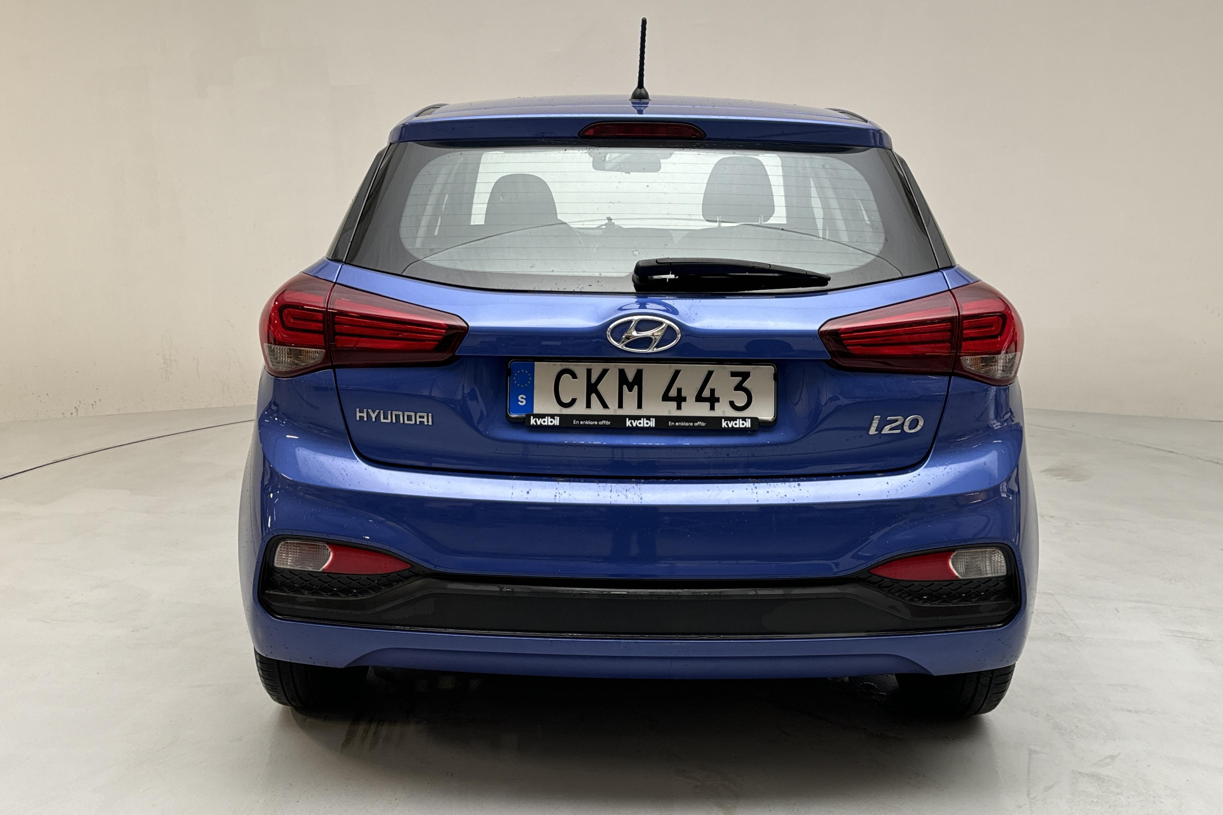 Hyundai i20 1.2 (75hk) - 76 140 km - Käsitsi - sinine - 2019