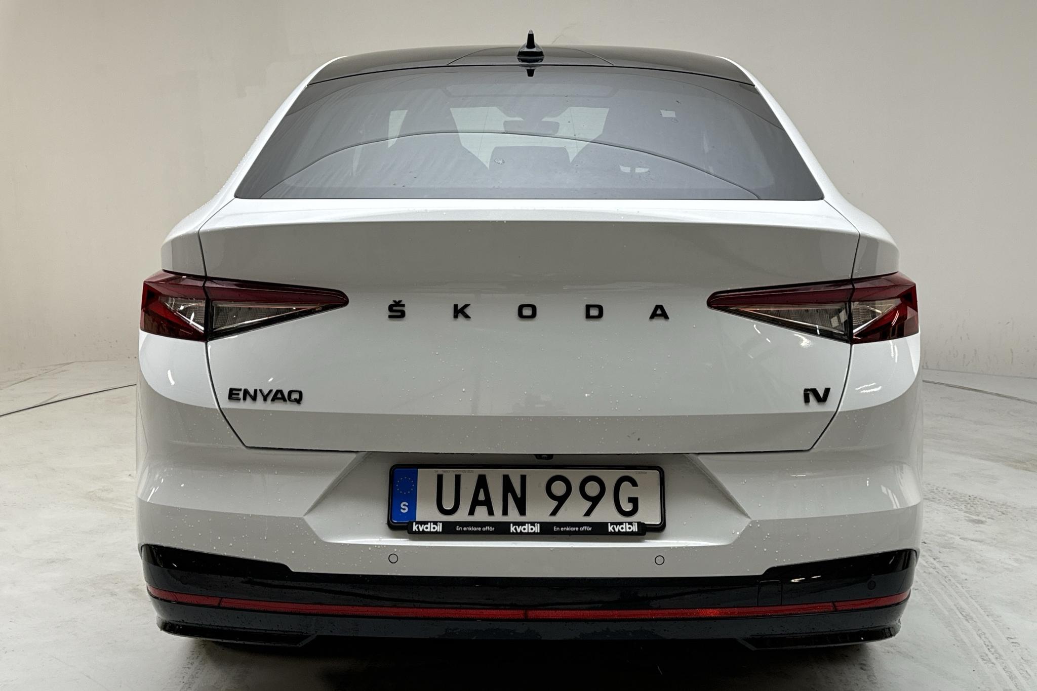 Skoda Enyaq RS Coupé iV (299hk) - 30 780 km - Automaattinen - valkoinen - 2023