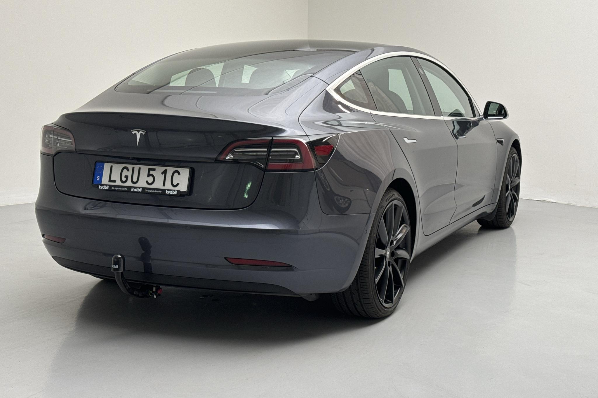 Tesla Model 3 Long Range RWD - 64 870 km - Automatyczna - szary - 2019