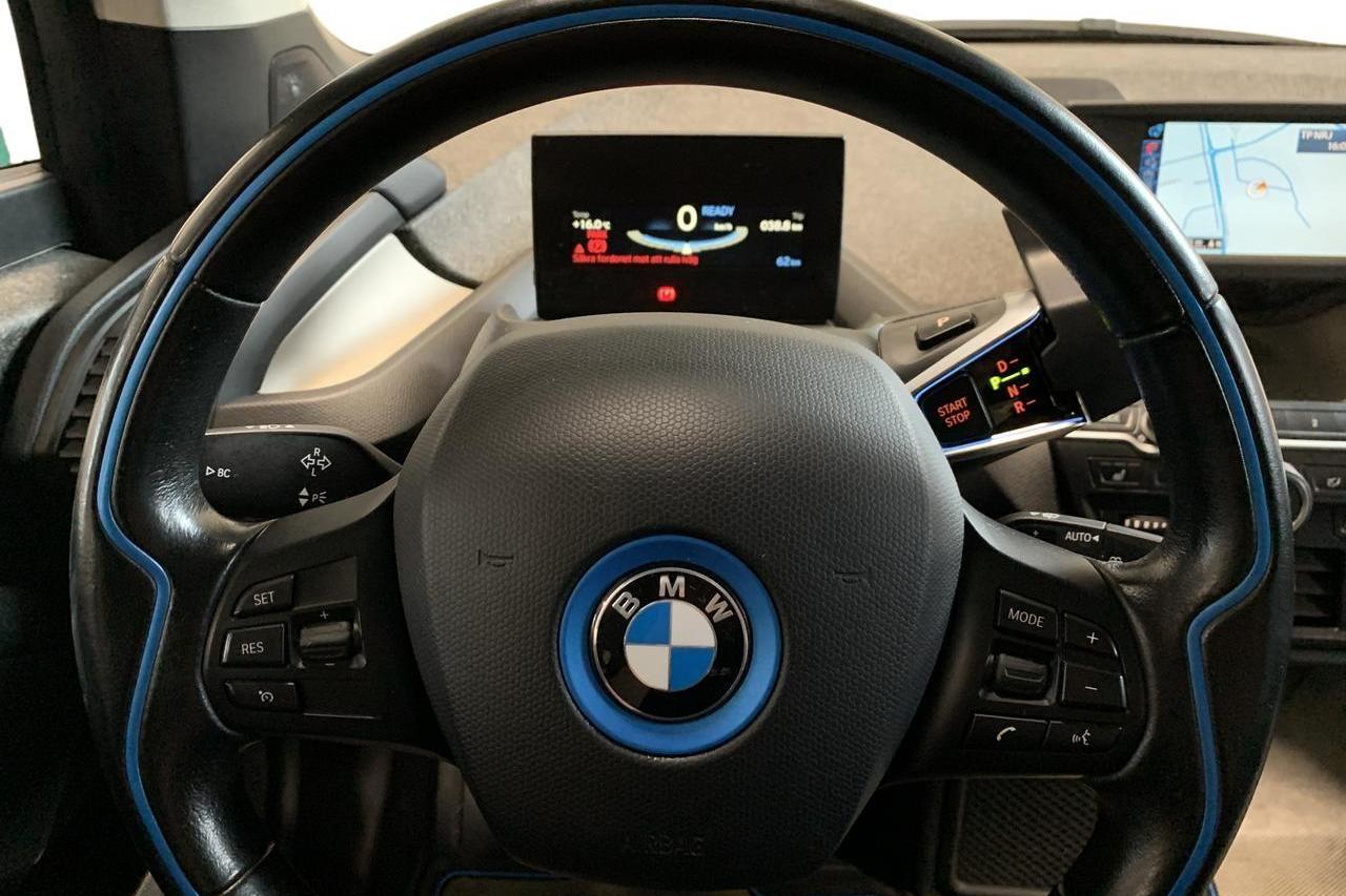 BMW i3 60Ah, I01 (170hk) - 93 490 km - Automaatne - hall - 2015