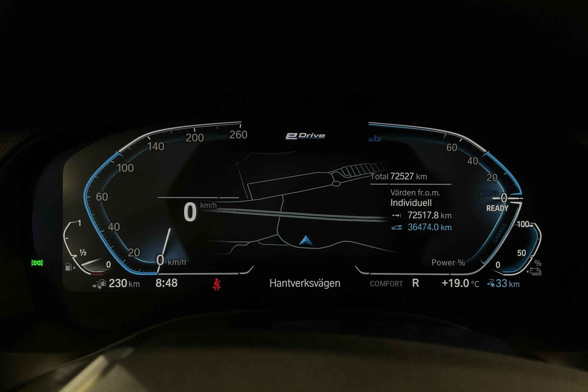 BMW X3 xDrive30e, G01 (292hk) - 72 570 km - Automatyczna - czarny - 2021