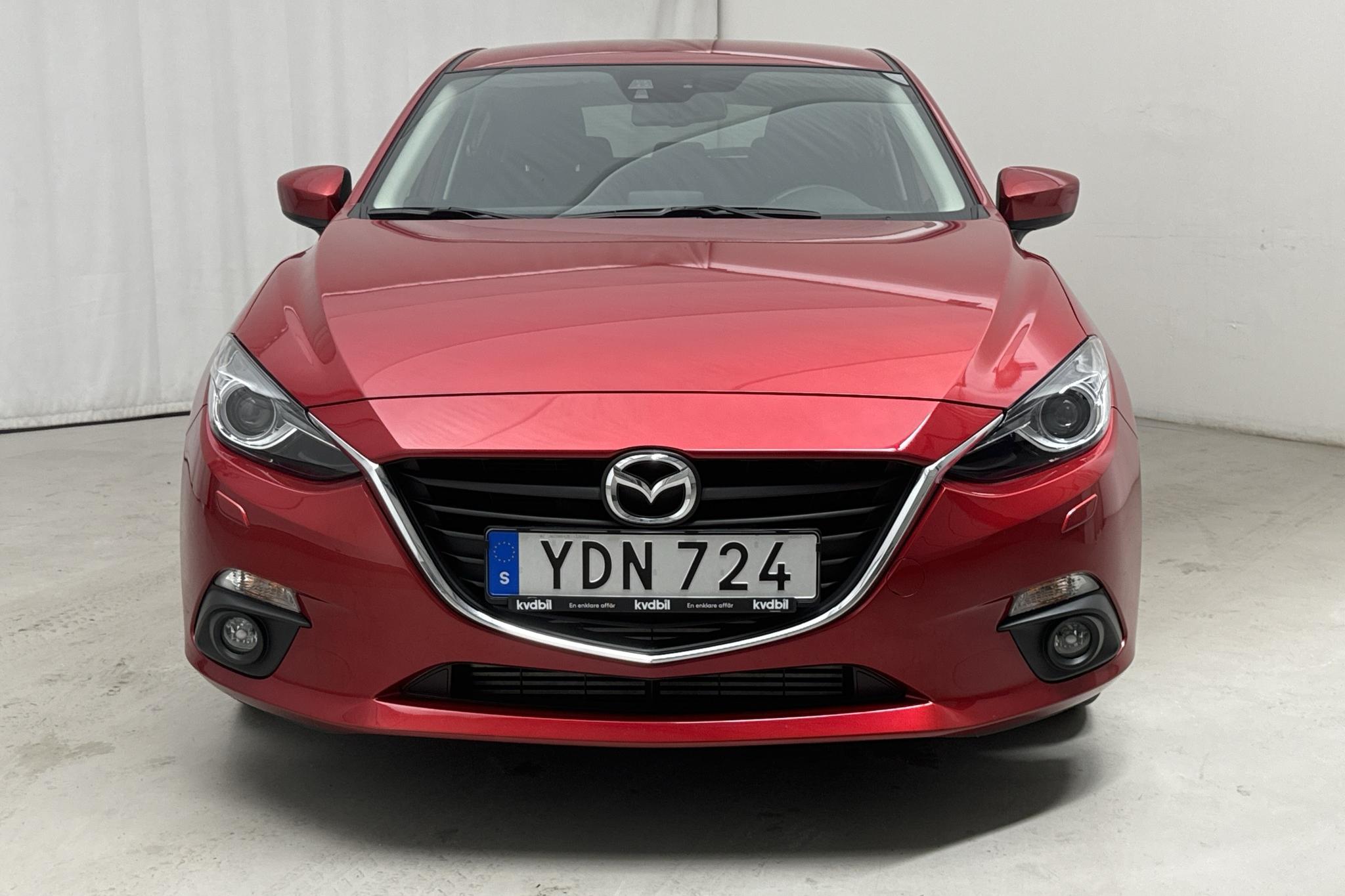 Mazda 3 2.2 DE 5dr (150hk) - 18 100 km - Automaatne - punane - 2016
