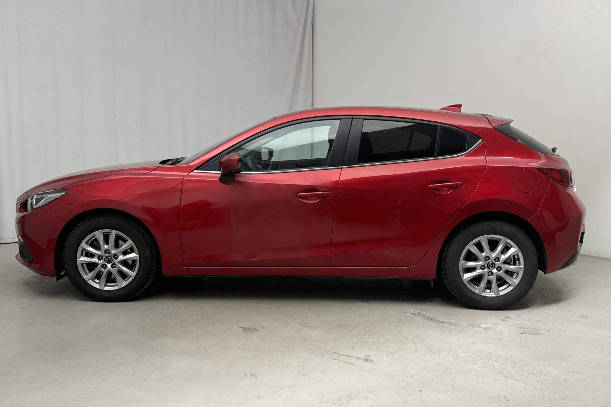 Mazda 3 2.2 DE 5dr (150hk) - 18 100 km - Automaattinen - punainen - 2016