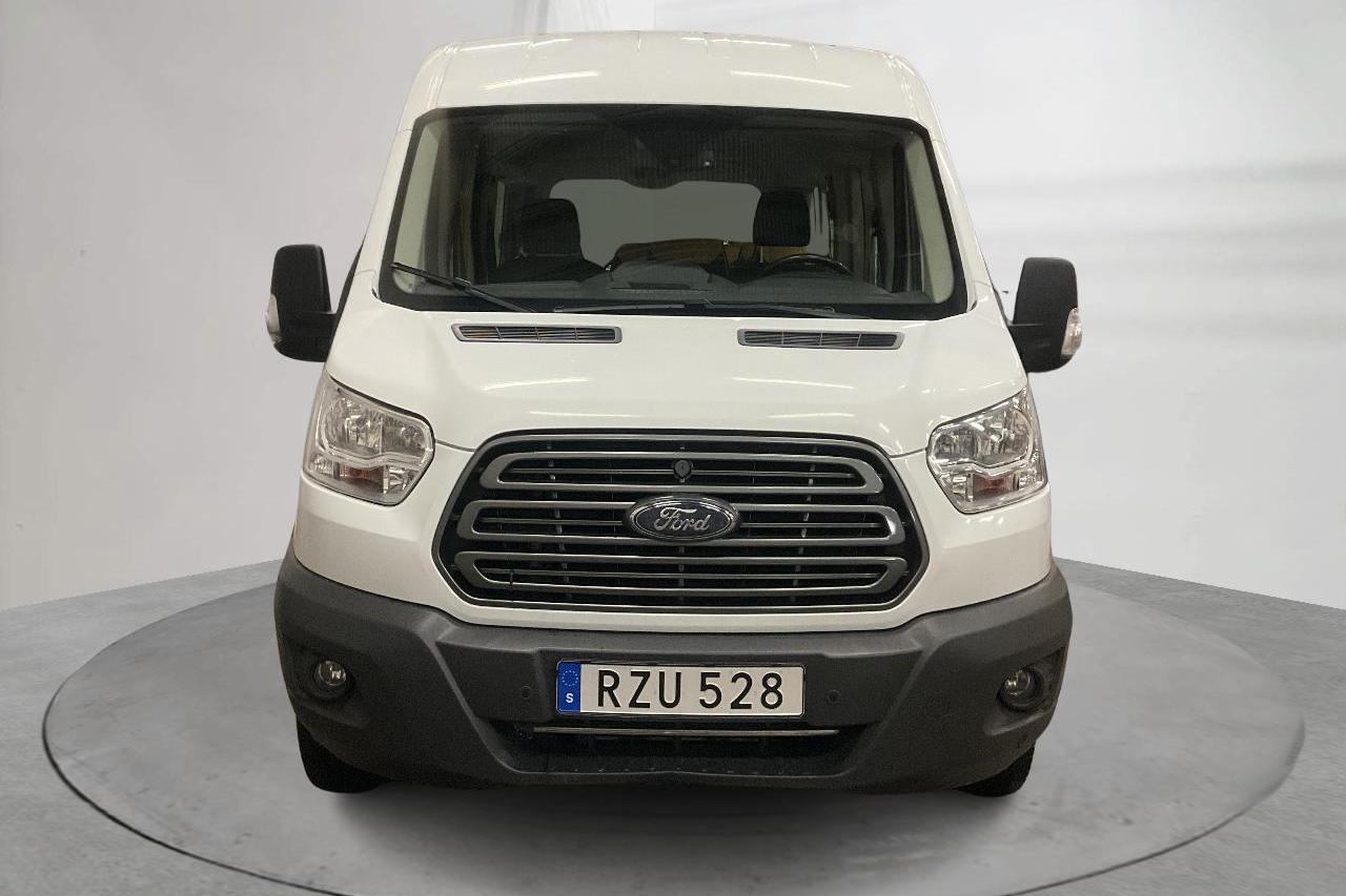 Ford Transit 350 2.0 TDCi 2WD Buss (130hk) - 11 336 mil - Manuell - vit - 2017