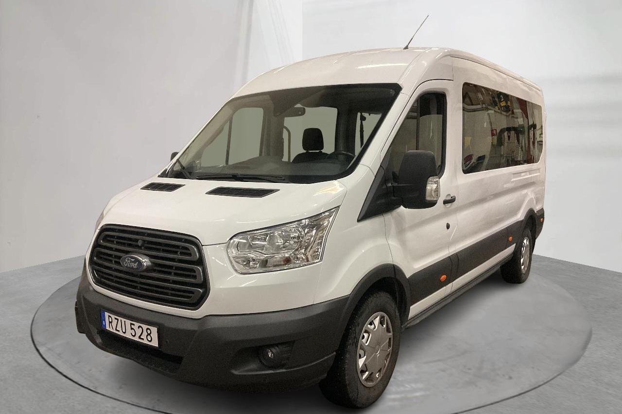 Ford Transit 350 2.0 TDCi 2WD Buss (130hk) - 11 336 mil - Manuell - vit - 2017