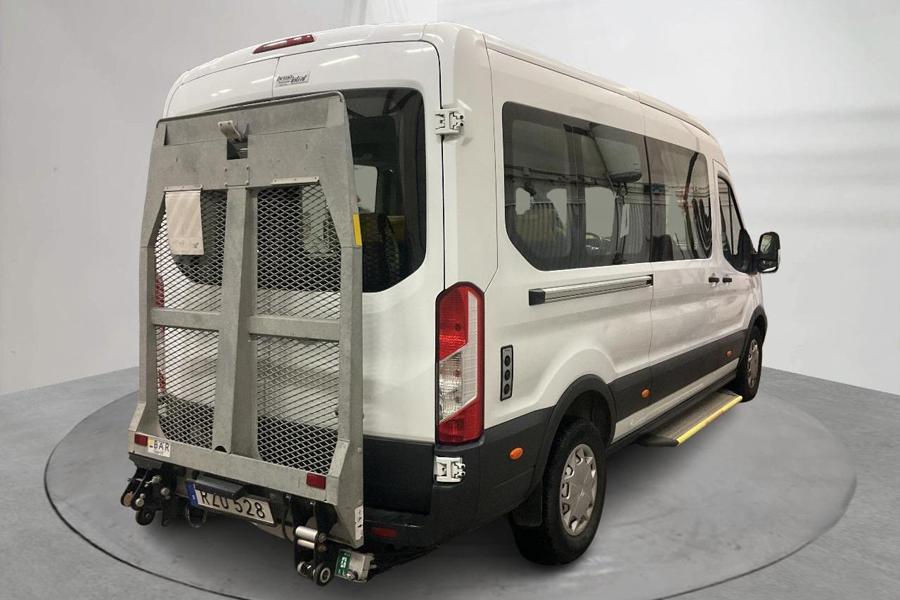 Ford Transit 350 2.0 TDCi 2WD Buss (130hk) - 11 336 mil - Manuell - vit - 2017