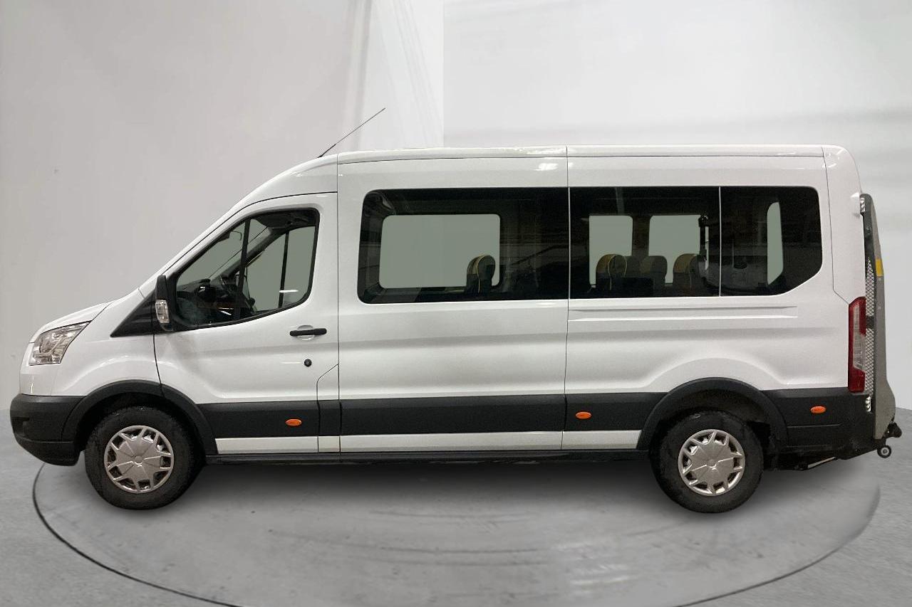 Ford Transit 350 2.0 TDCi 2WD Buss (130hk) - 11 336 mil - Manuell - vit - 2017