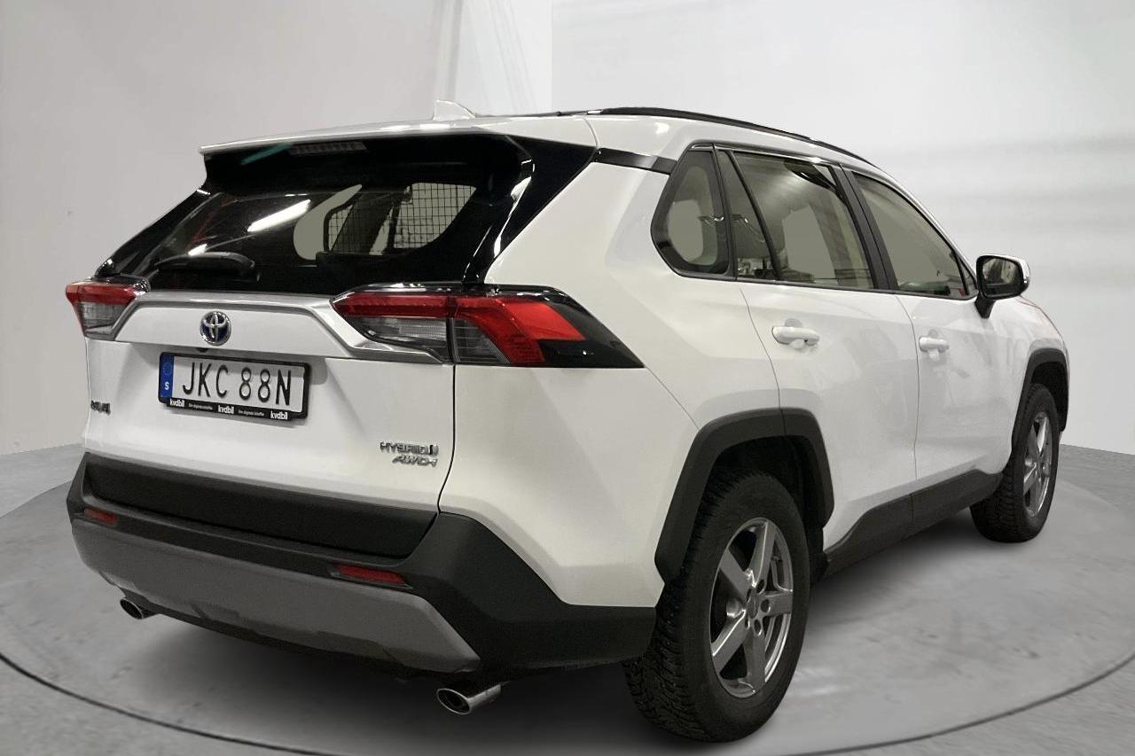 Toyota RAV4 2.5 HSD AWD (222hk) - 90 860 km - Automatyczna - biały - 2022