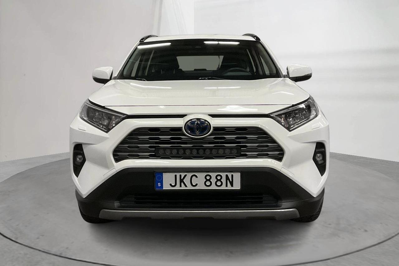 Toyota RAV4 2.5 HSD AWD (222hk) - 90 860 km - Automatyczna - biały - 2022