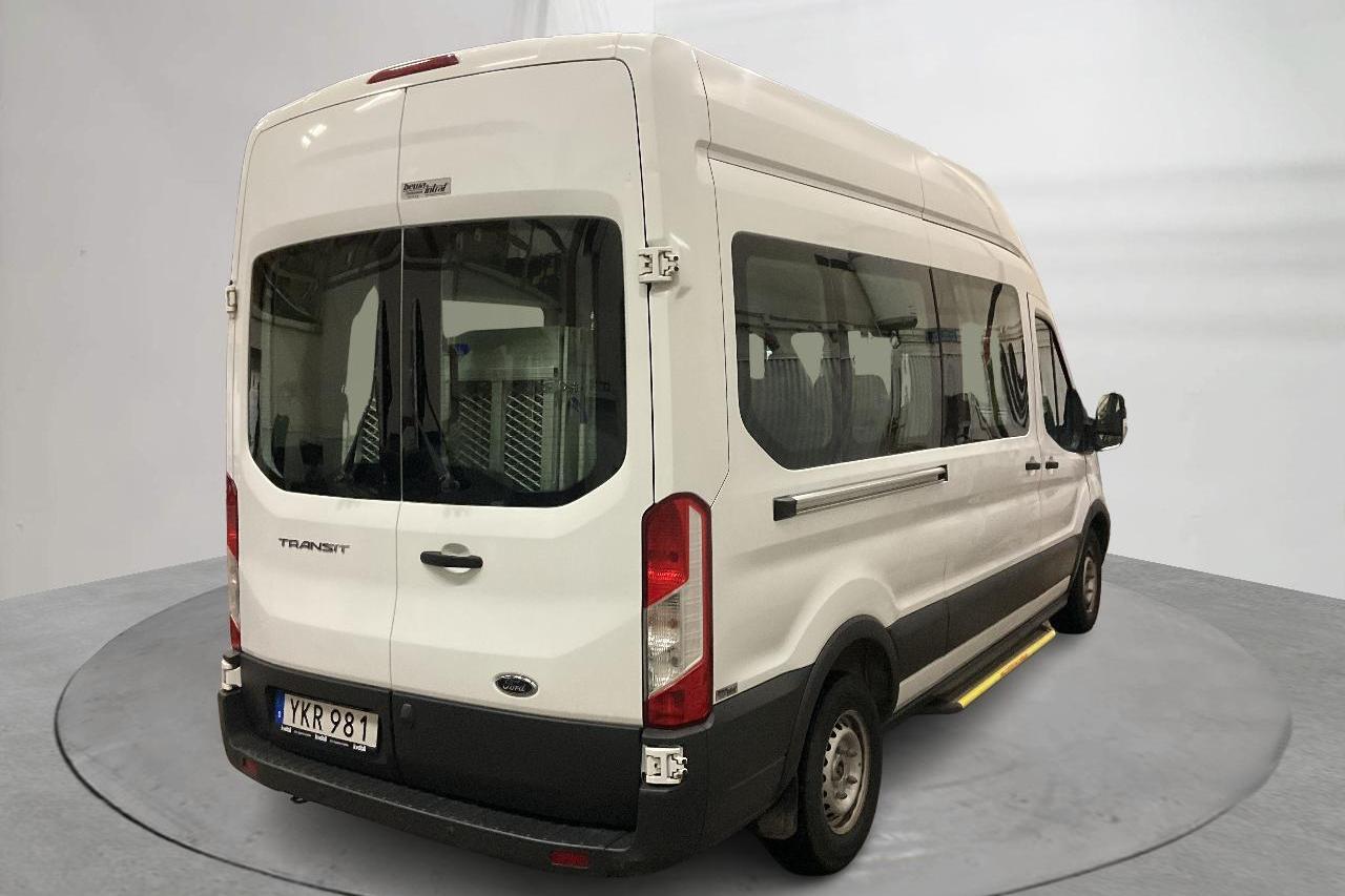 Ford Transit 330 Buss 2.0 TDCi (130hk) - 14 438 mil - Automat - vit - 2017