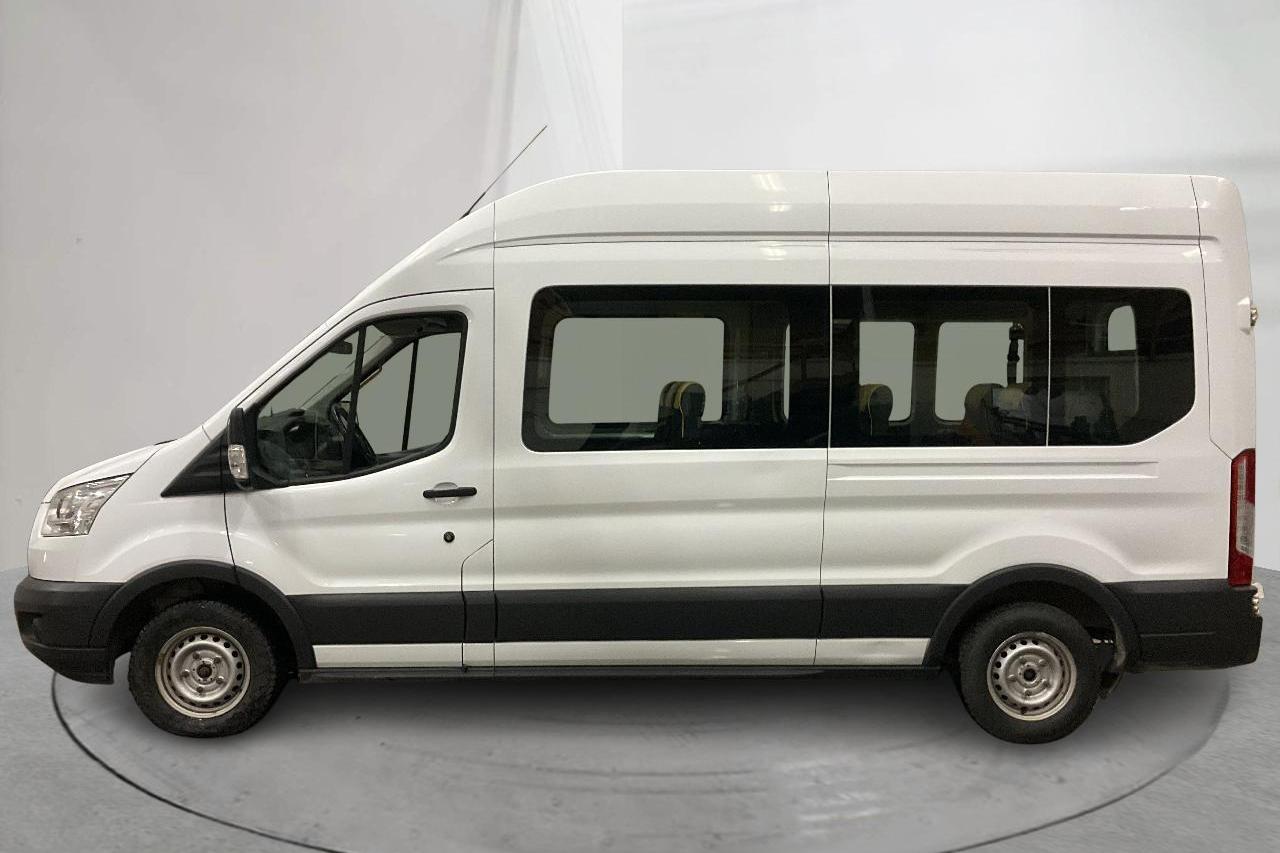 Ford Transit 330 Buss 2.0 TDCi (130hk) - 14 438 mil - Automat - vit - 2017