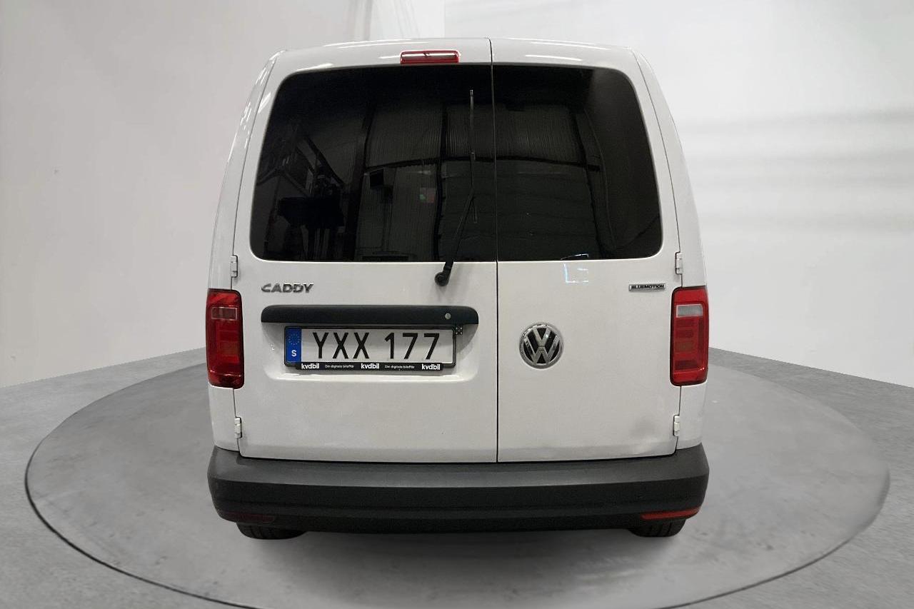 VW Caddy Maxi Life 1.4 TGI (110hk) - 68 390 km - Automatyczna - biały - 2019