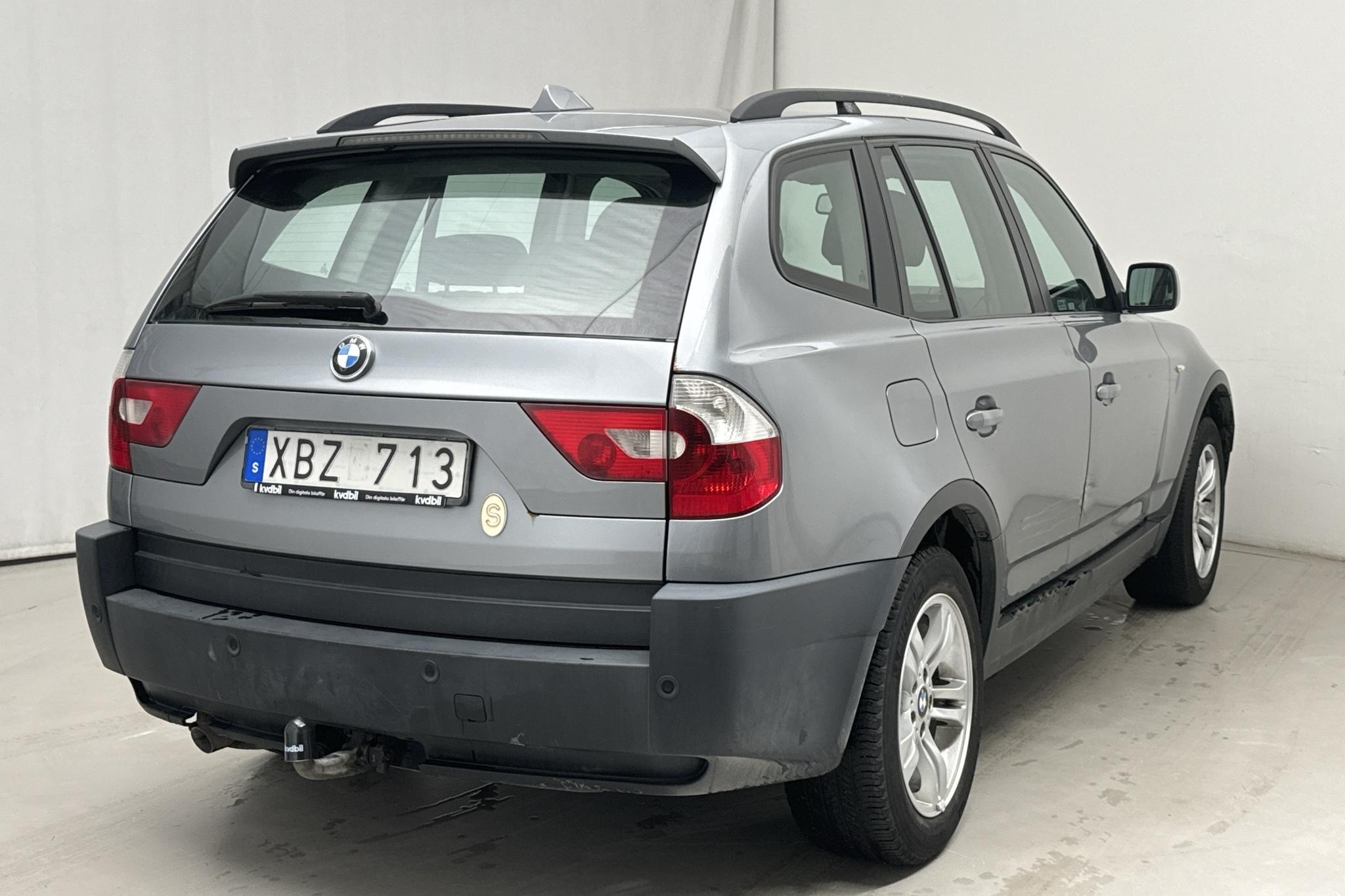 BMW X3 2.0d, E83 (150hk) - 282 270 km - Käsitsi - Light Grey - 2006