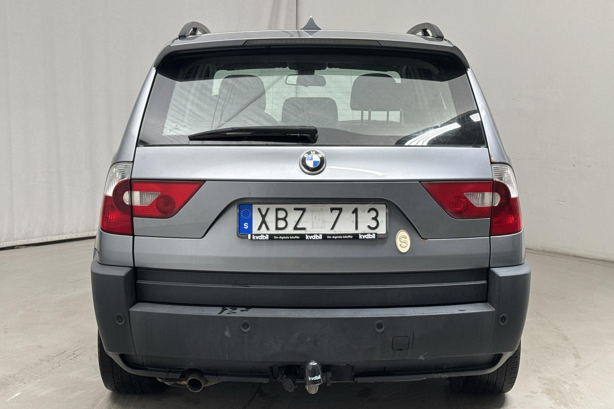 BMW X3 2.0d, E83 (150hk) - 282 270 km - Manualna - Light Grey - 2006