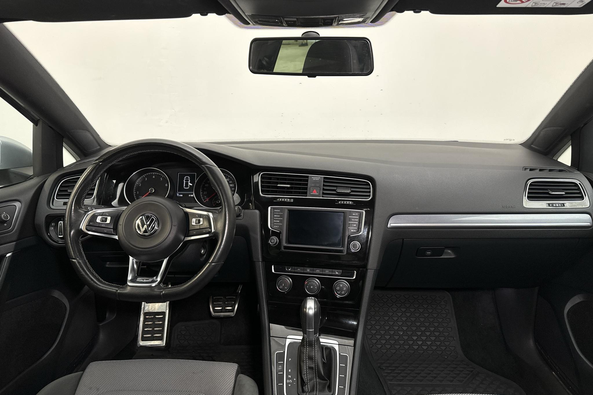 VW Golf VII 1.4 TSI 5dr (150hk) - 75 090 km - Automaatne - hõbe - 2016