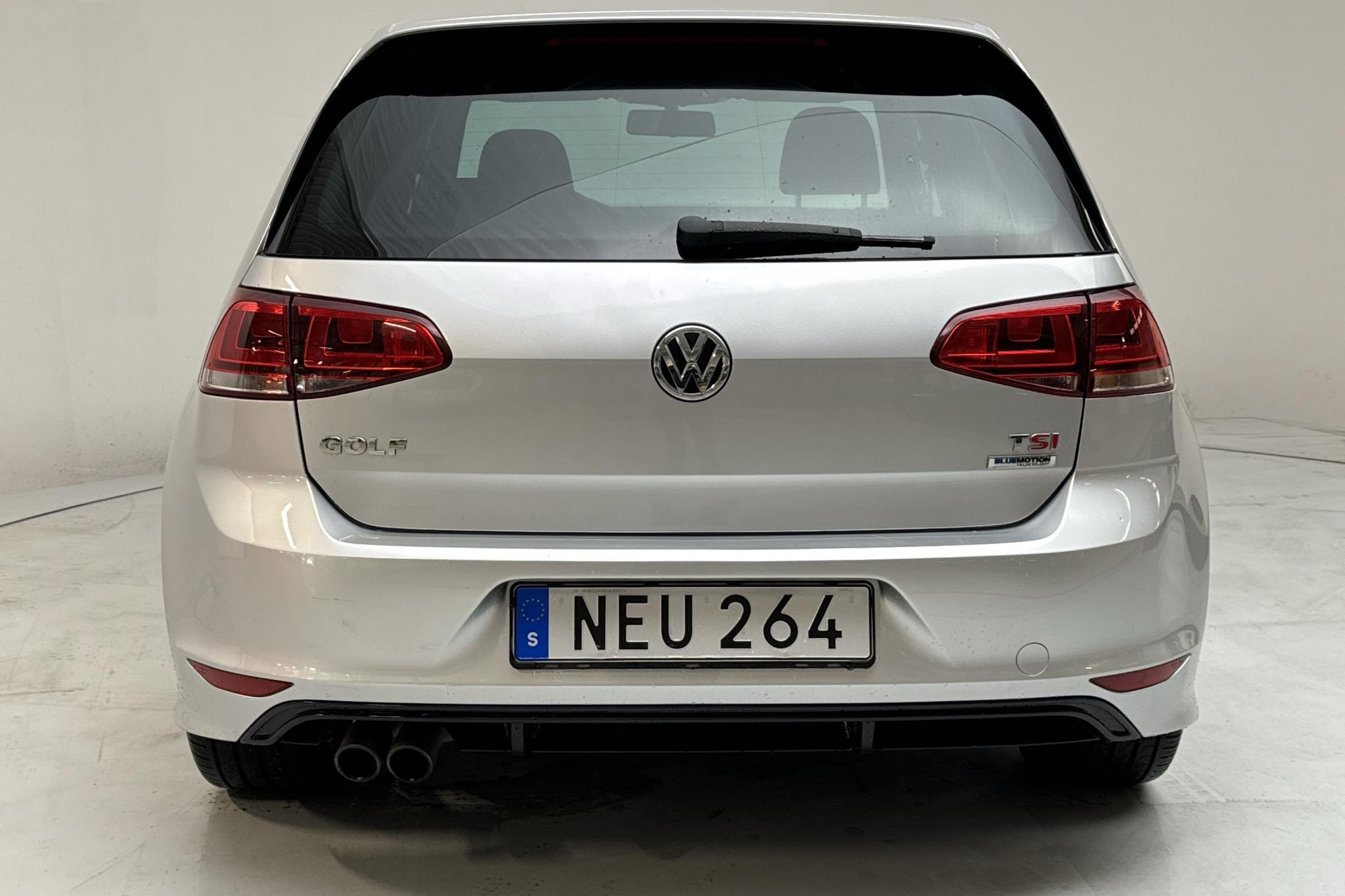 VW Golf VII 1.4 TSI 5dr (150hk) - 75 090 km - Automaatne - hõbe - 2016