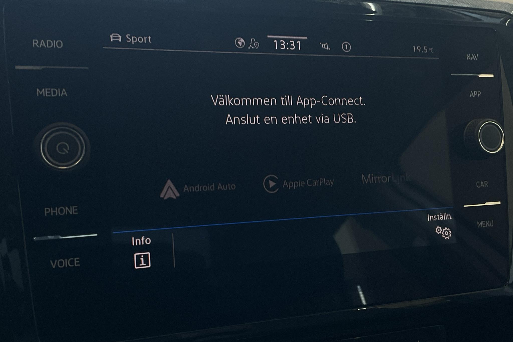 VW Passat 1.4 GTE Sportscombi (218hk) - 126 710 km - Automatyczna - biały - 2021