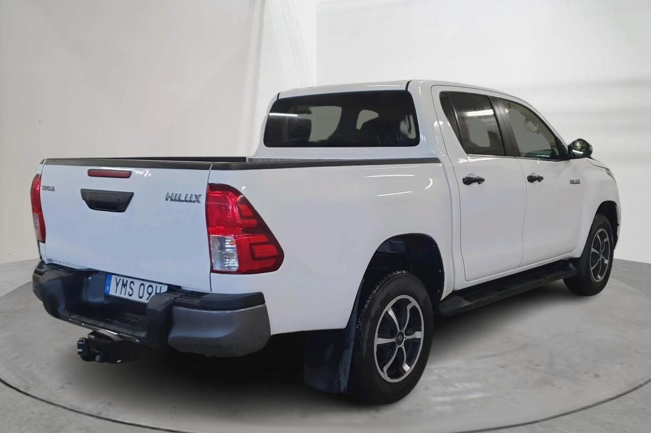 Toyota Hilux 2.4 D 4WD (150hk) - 93 890 km - Automatic - white - 2020