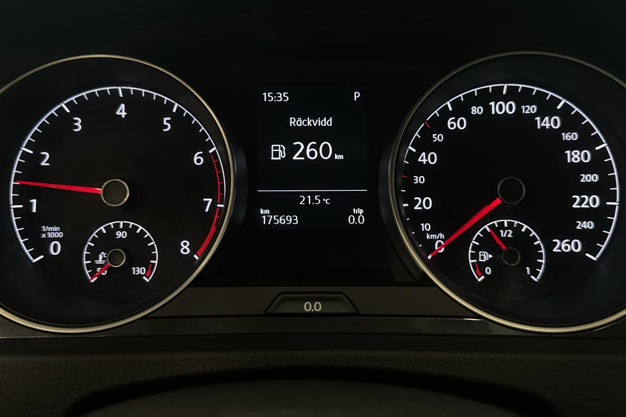 VW Golf VII 1.0 TSI 5dr (115hk) - 175 690 km - Automaatne - must - 2019