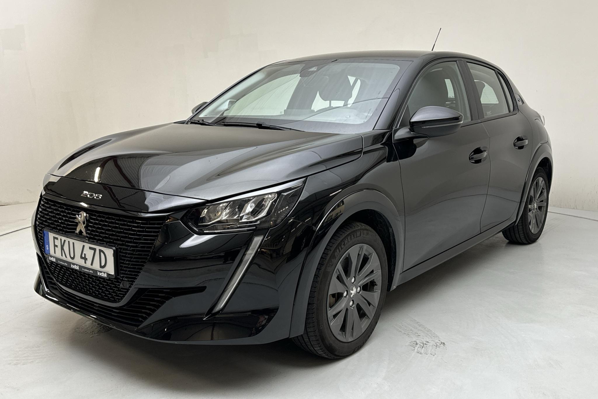 Peugeot e-208 50 kWh 5dr (136hk) - 4 516 mil - Automat - svart - 2022