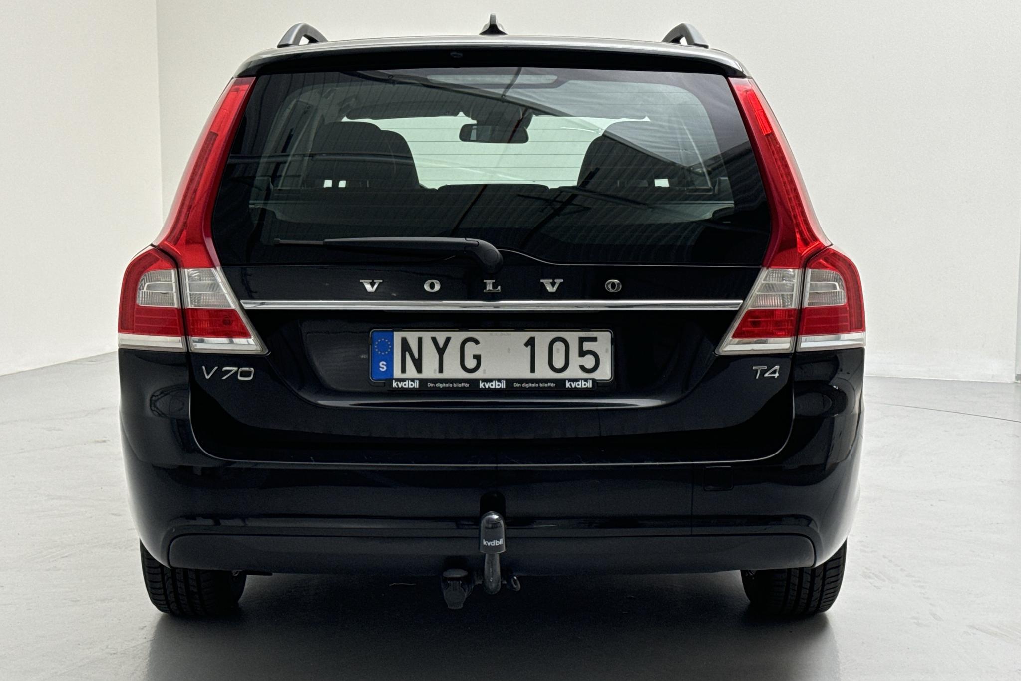 Volvo V70 II T4 (180hk) - 323 580 km - Manual - black - 2014