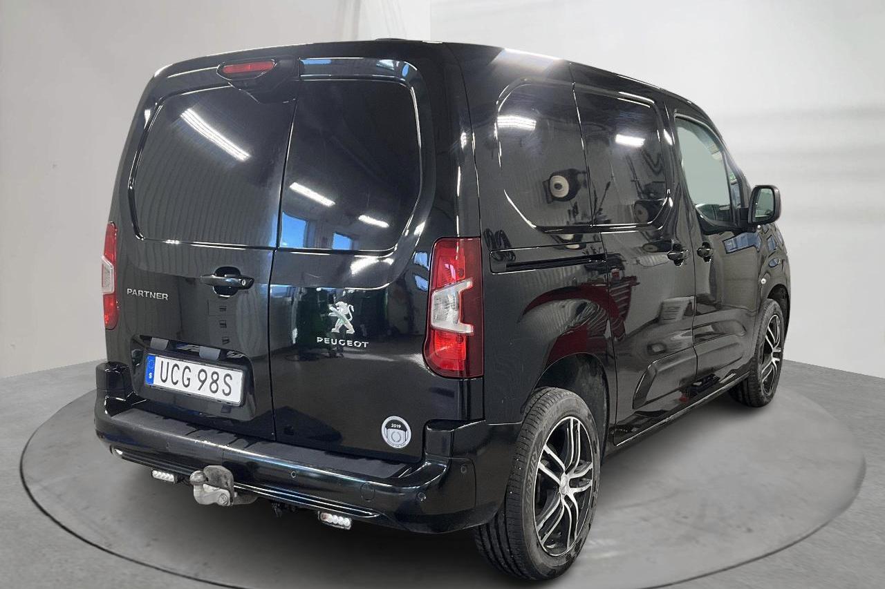 Peugeot Partner 1.5 HDI Skåp (130hk) - 180 240 km - Automatic - black - 2019