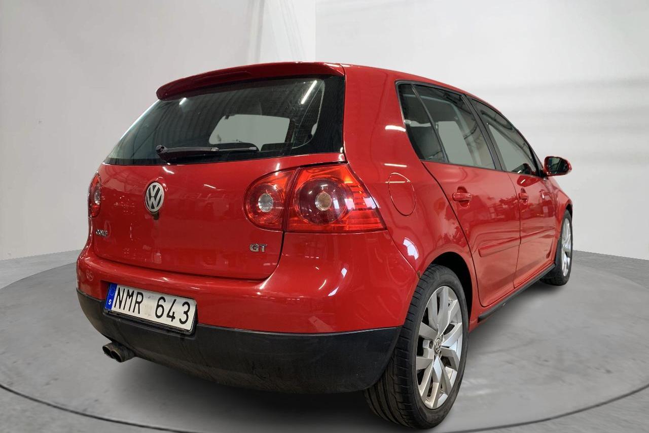 VW Golf A5 1.4 TSI GT Sport 5dr (170hk) - 171 190 km - Automatic - red - 2007