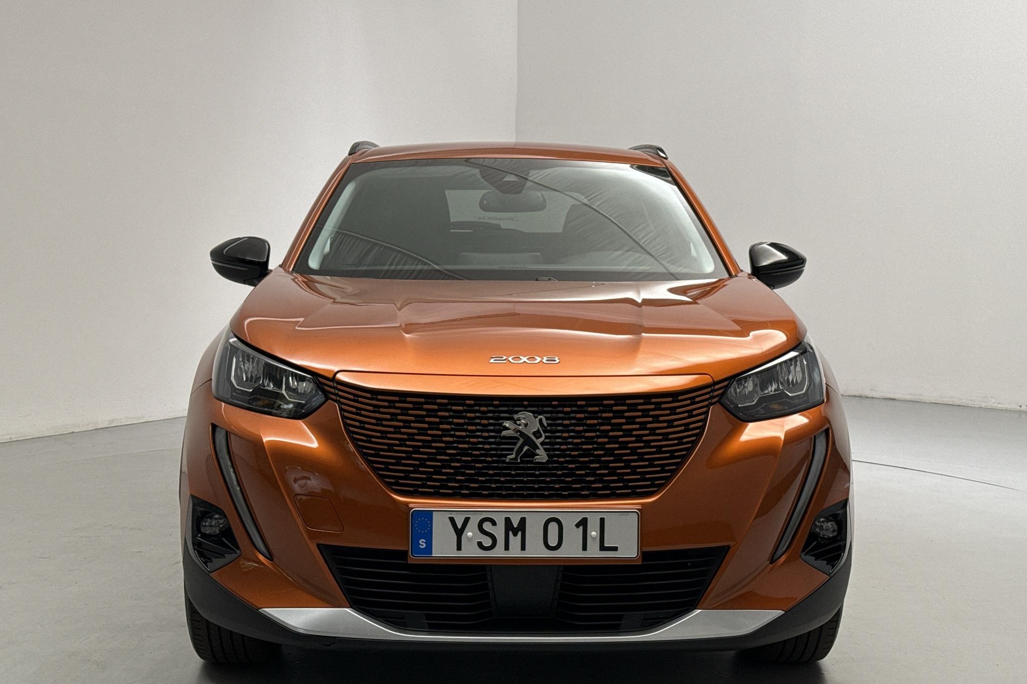 Peugeot e-2008 50 kWh (136hk) - 38 470 km - Automaattinen - oranssi - 2022