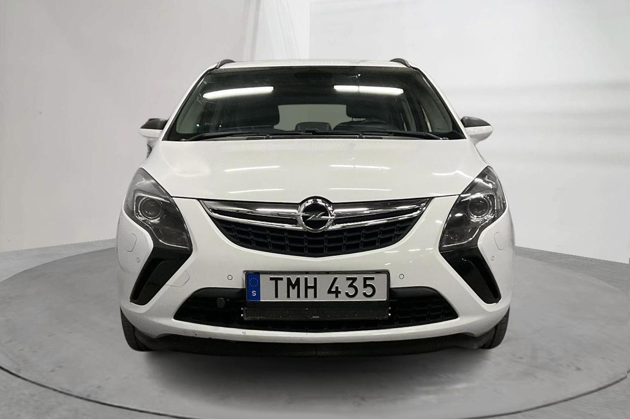 Opel Zafira 1.6 CNG ecoFLEX (150hk) - 191 700 km - Manualna - biały - 2015