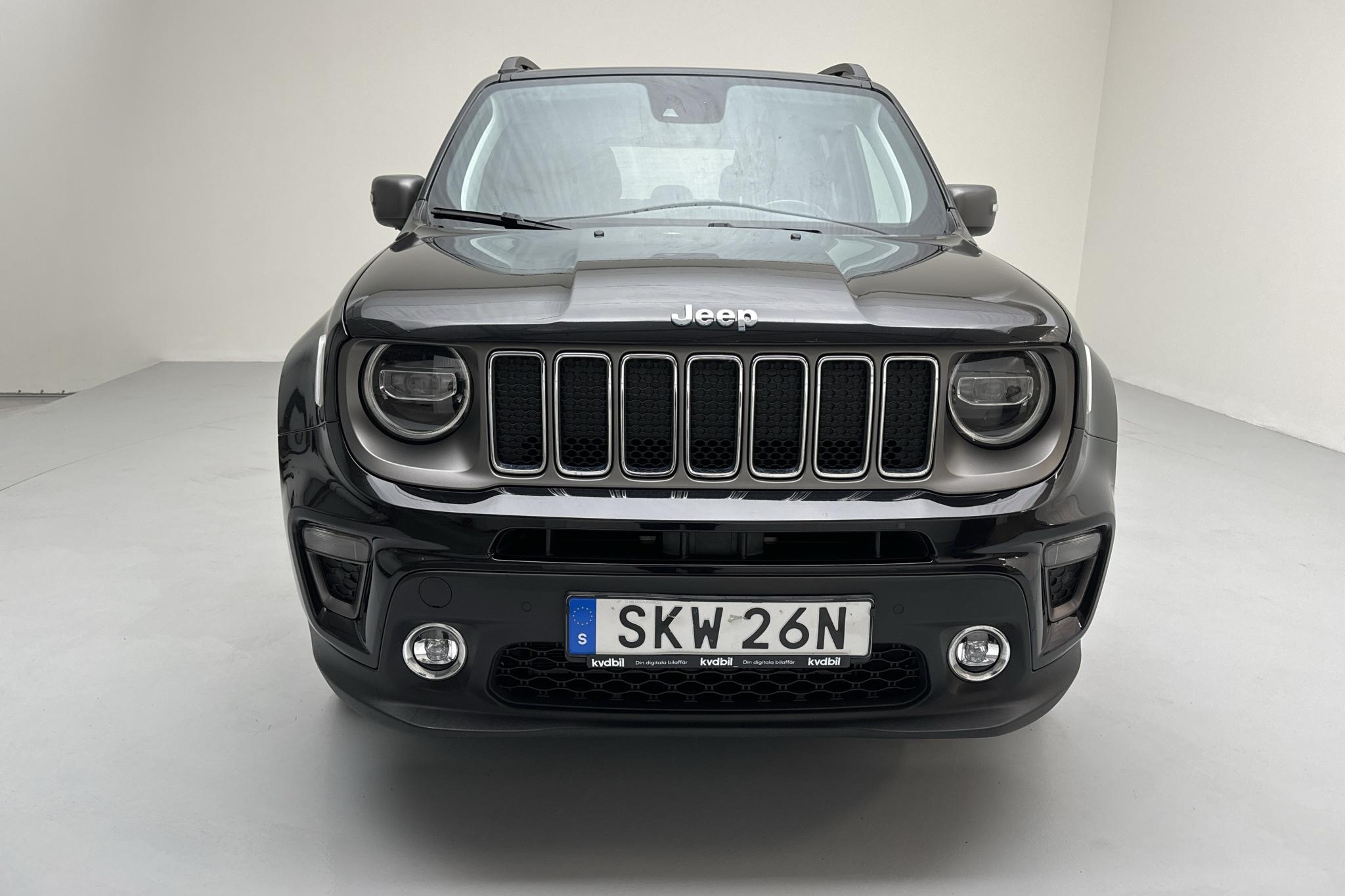 Jeep Renegade 1.3 PHEV 4WD (190hk) - 74 620 km - Automaattinen - musta - 2020