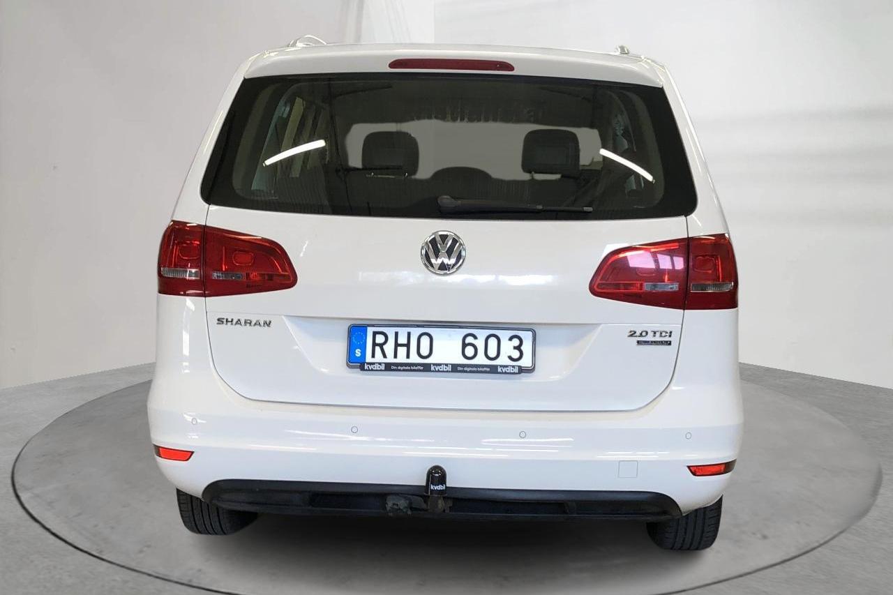 VW Sharan 2.0 TDI BlueMotion Technology (140hk) - 245 750 km - Automatyczna - biały - 2014